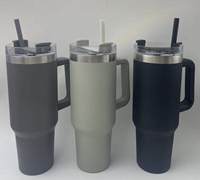 Thermobecher, sort. - 1,1l, Edelstahl/Kunststoff