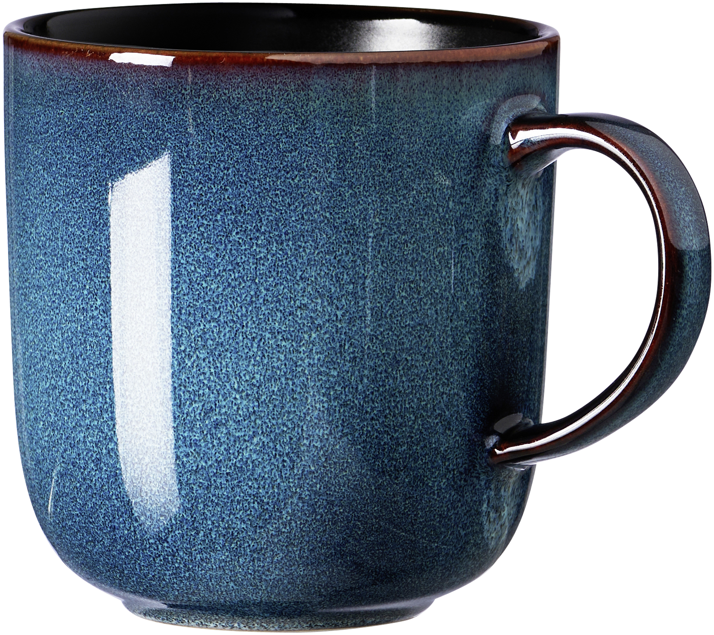Henkelbecher Bali - steinzeug, blau, 400ml