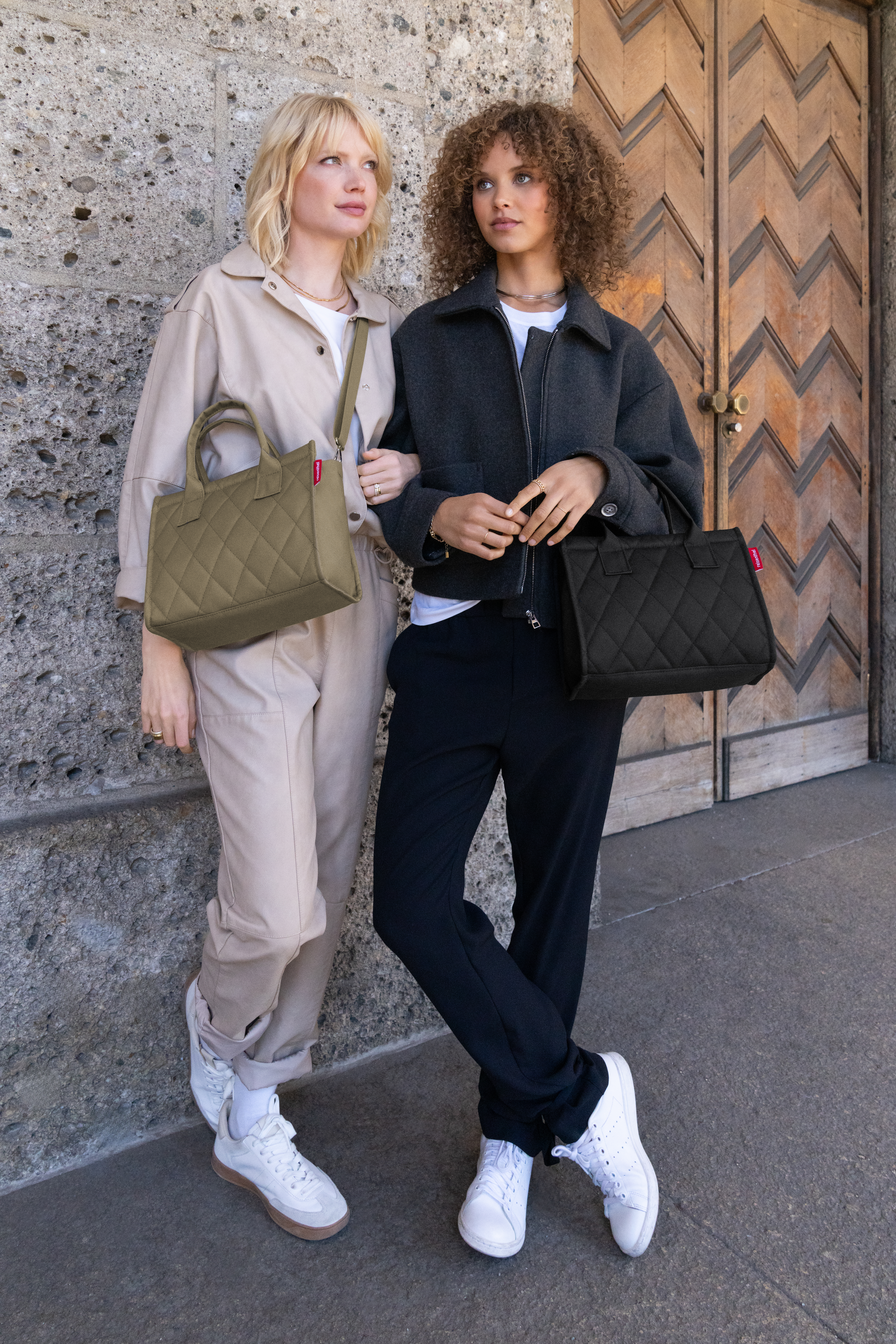 reisenthel, daily shopper XS - rhombus olive