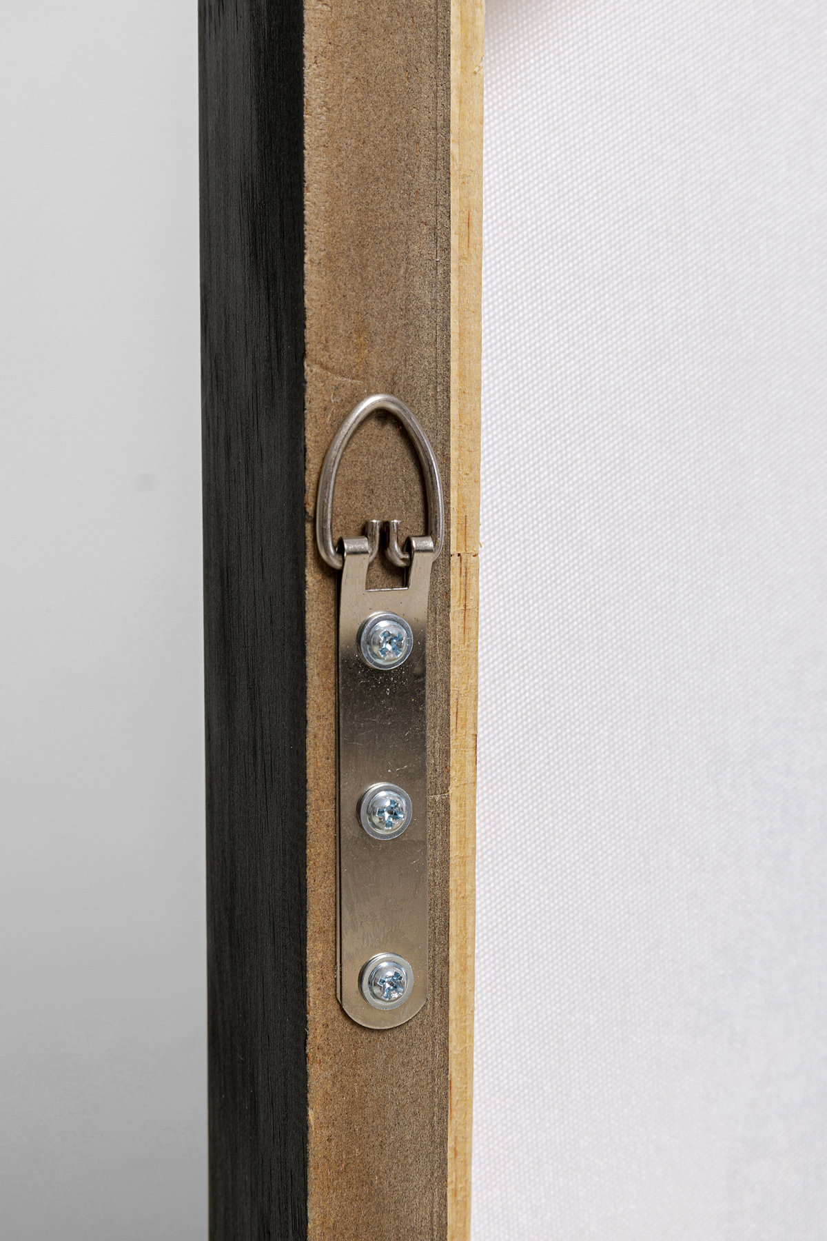 Gerahmtes Bild Dust Grau, Rahmen Massivholz - Bilder