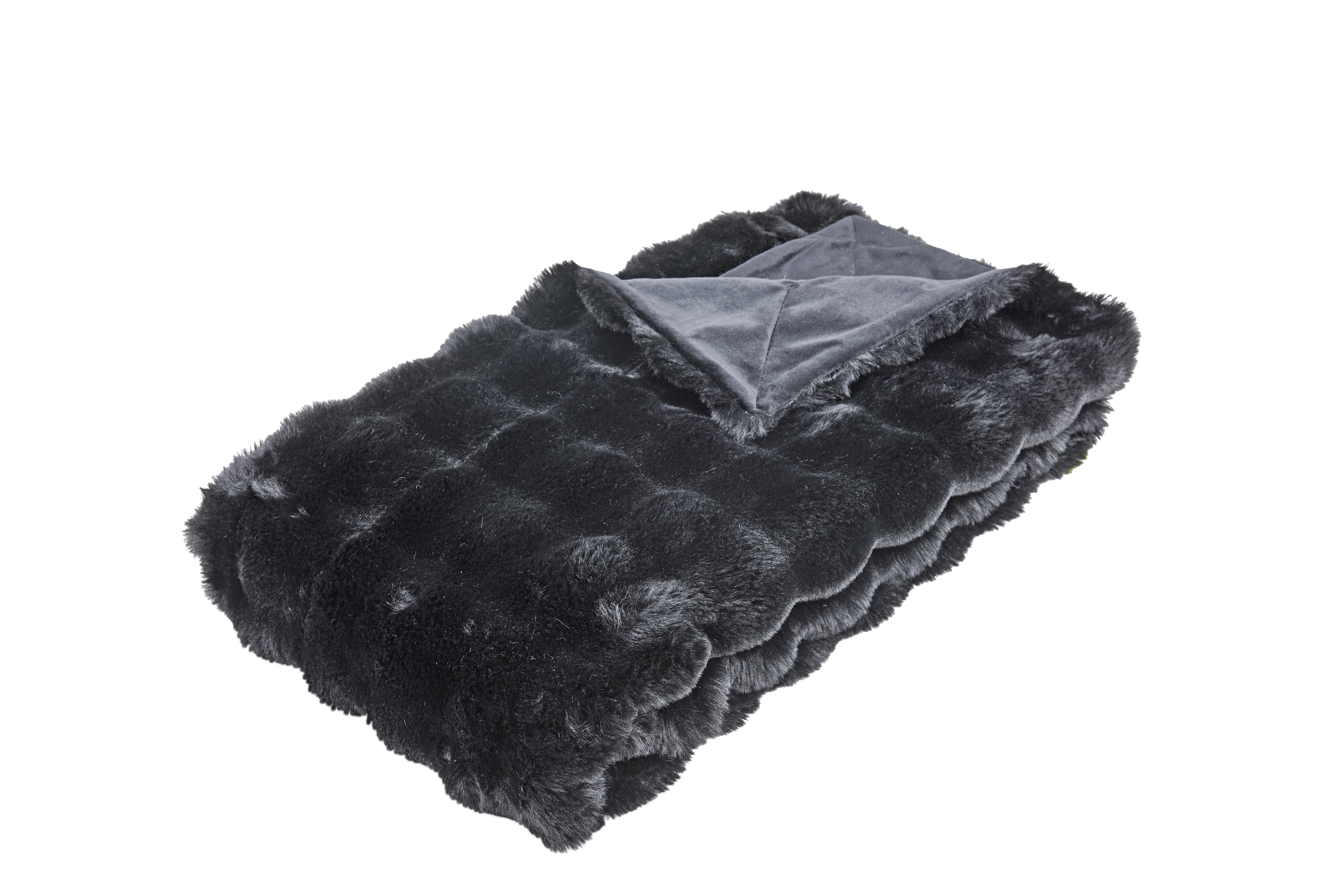 Wohndecke Baloon, 150x200cm - schwarz