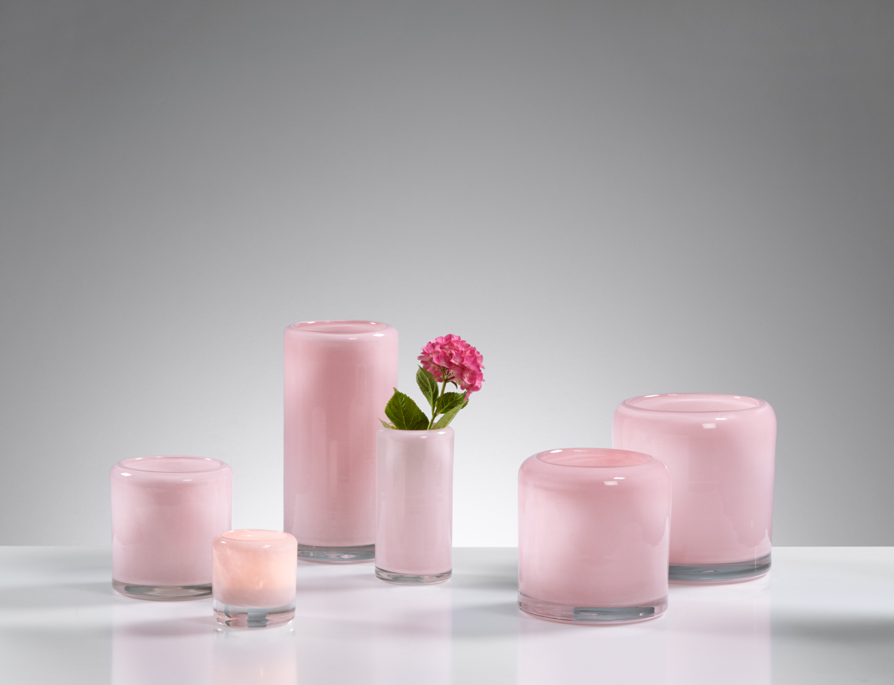 Tischlicht Macano rosa 9,5 Ø 9h