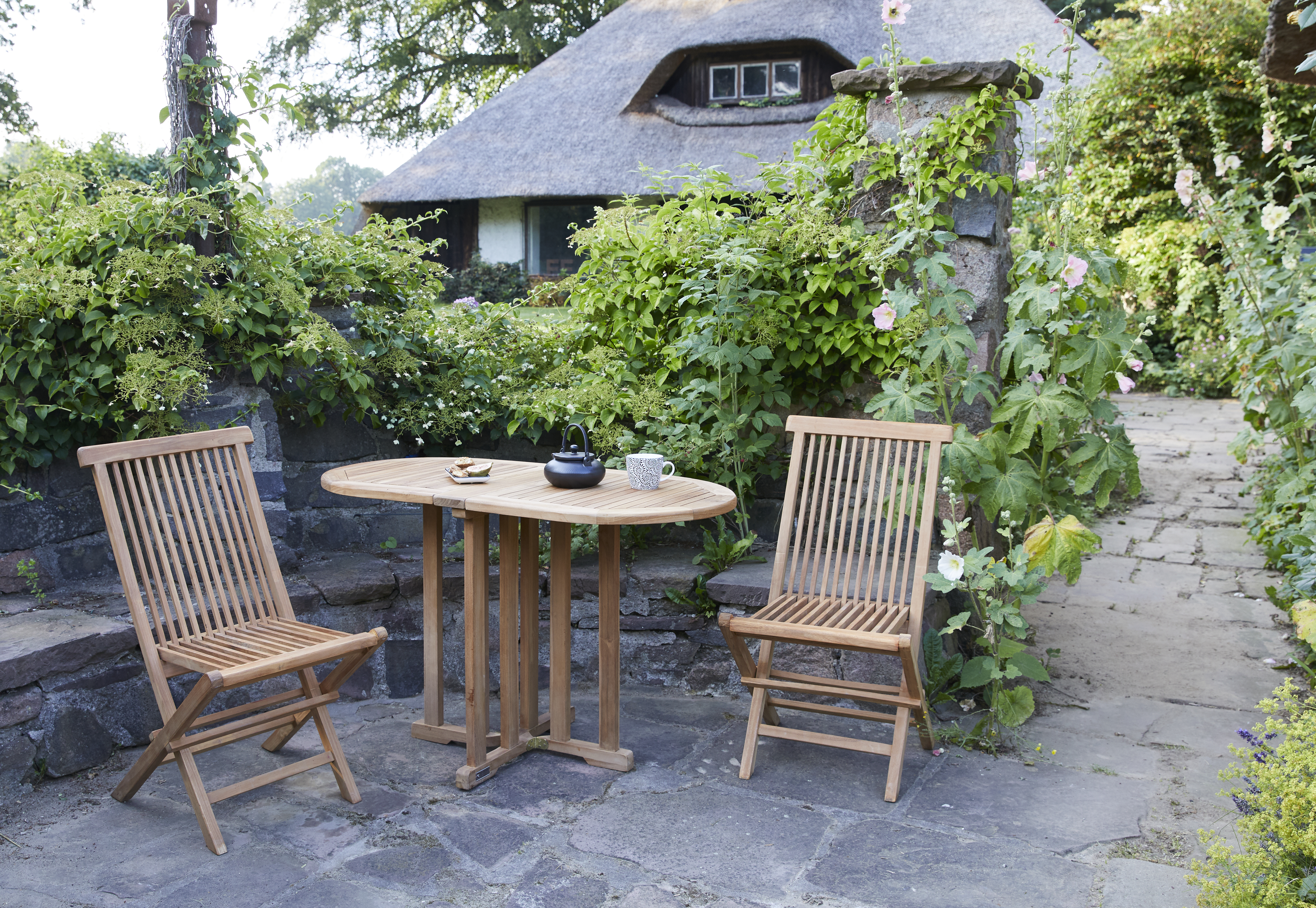 Klappstuhl, Teakholz - Riva