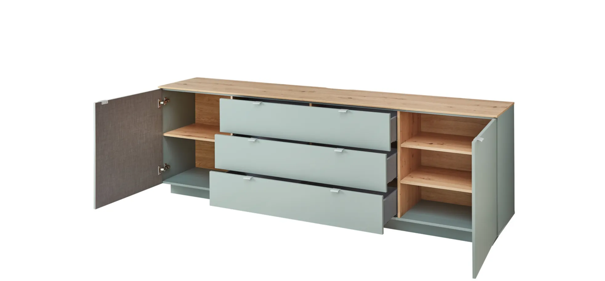 TV-Sideboard, Schilf matt, Artisan - MyStyle 1002