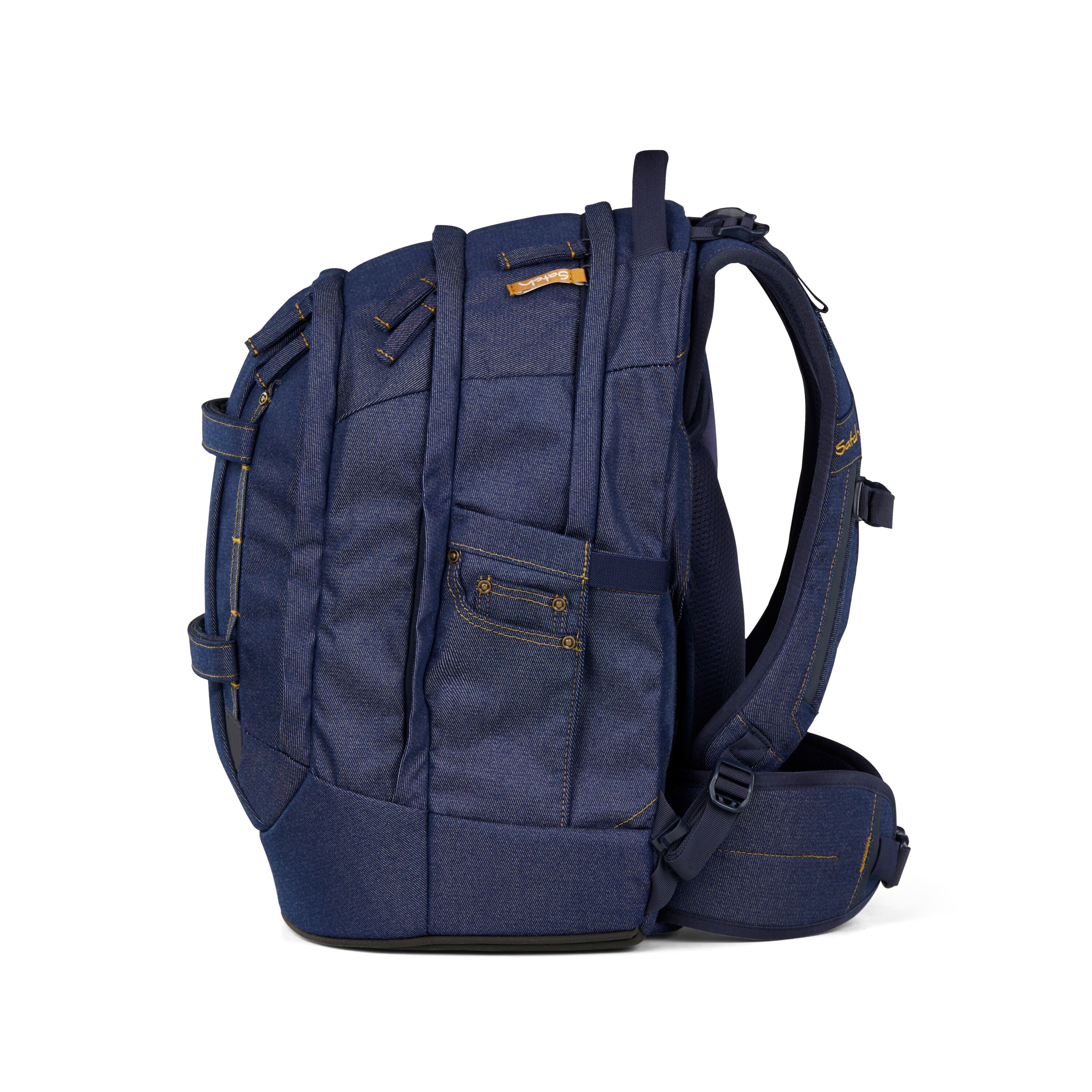 Schulrucksack Set Denim Blue - Satch Pack Set