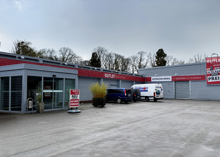 Außenansicht Outlet Osterholz-Scharmebck