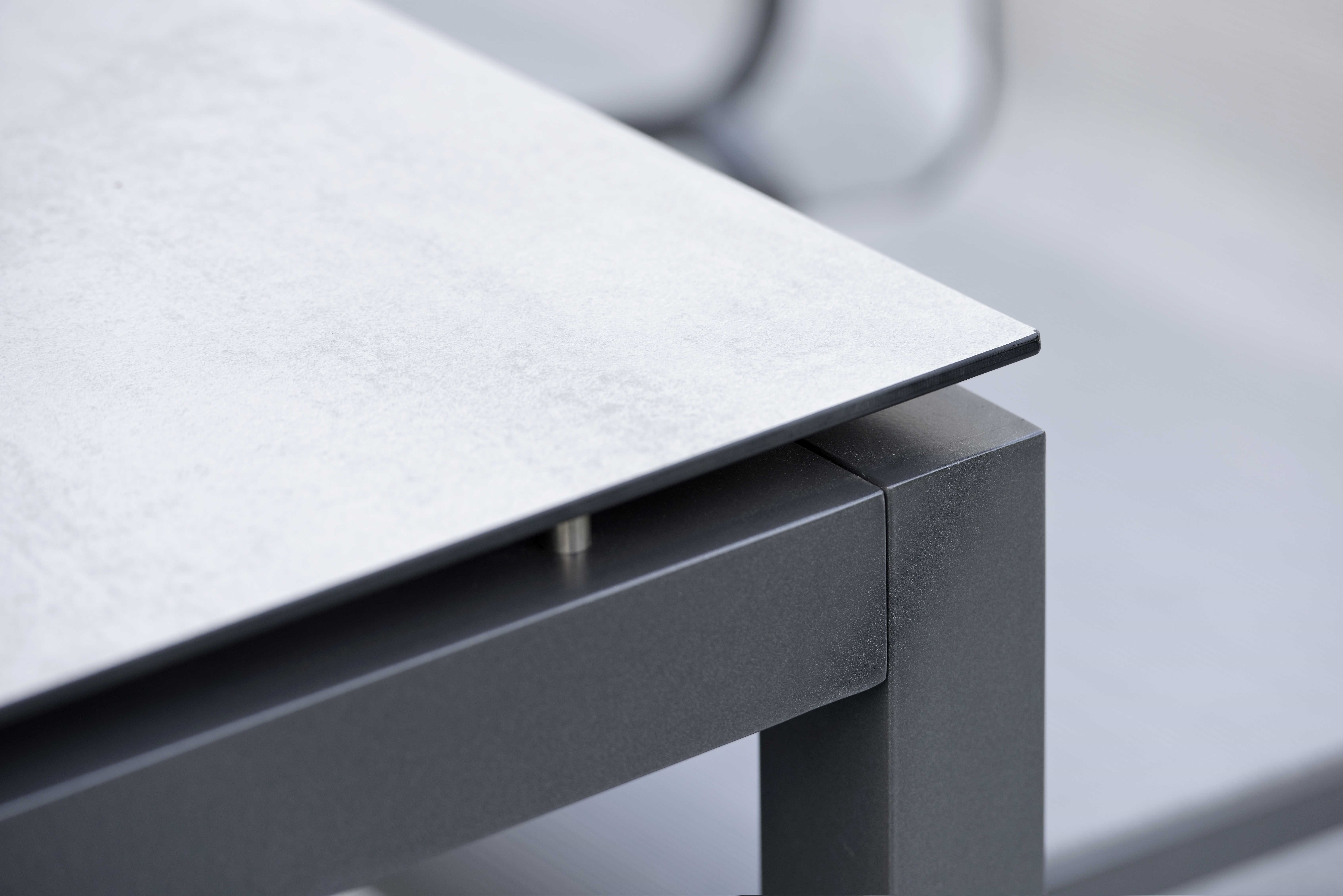Tischgestell, 4-Fuß, Aluminium, Outdoor - TISCHSYSTEM