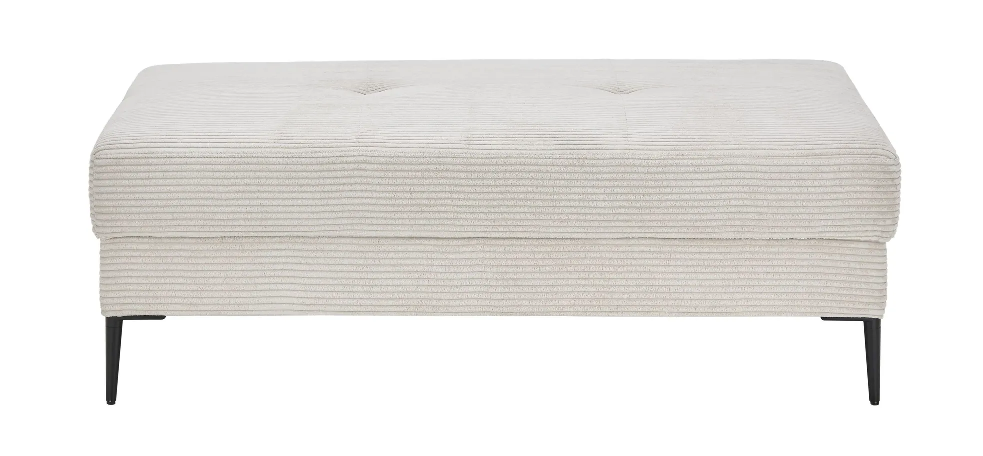 Hocker, Stoff cream - HILARY