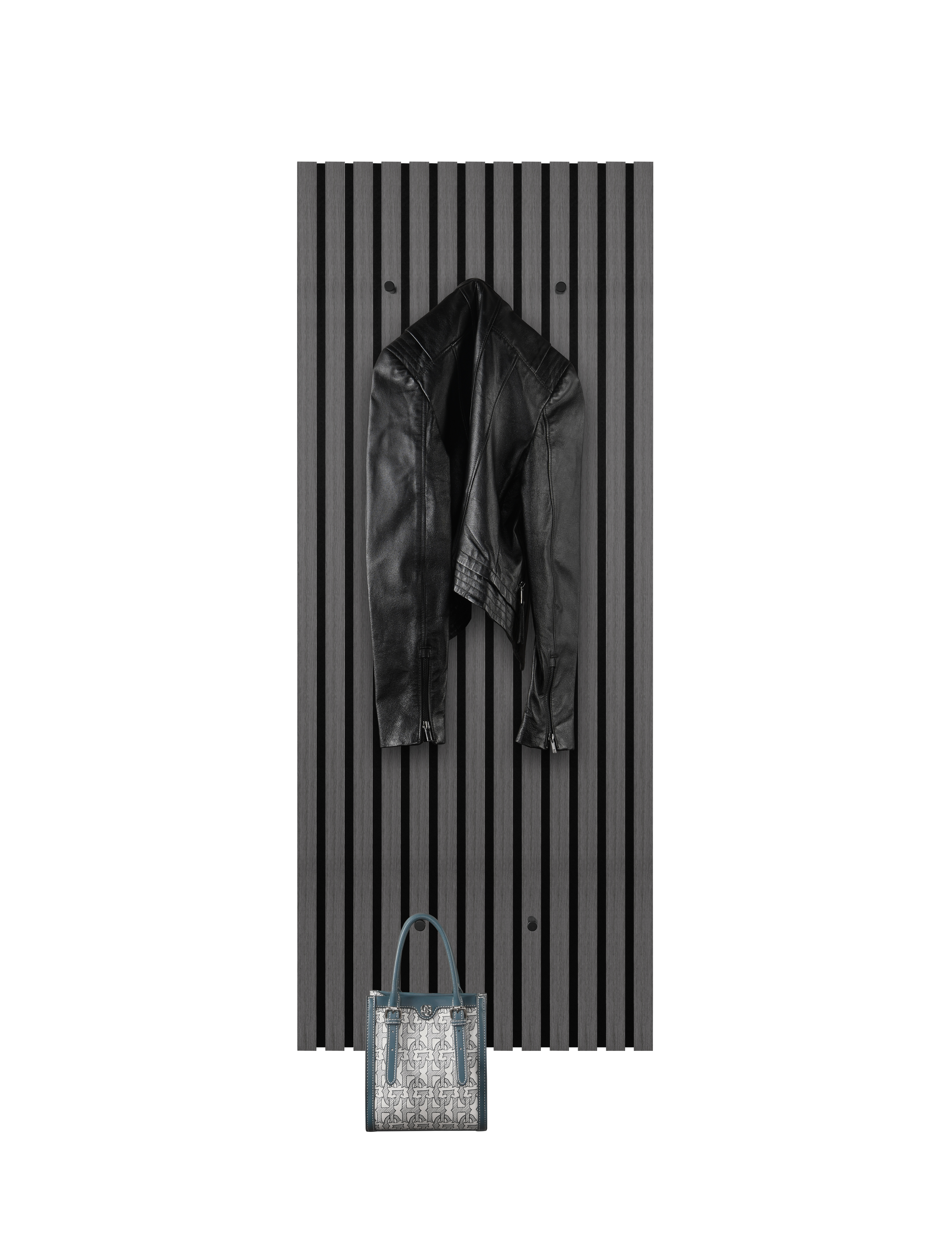 Wandgarderobe anthrazit - Grace