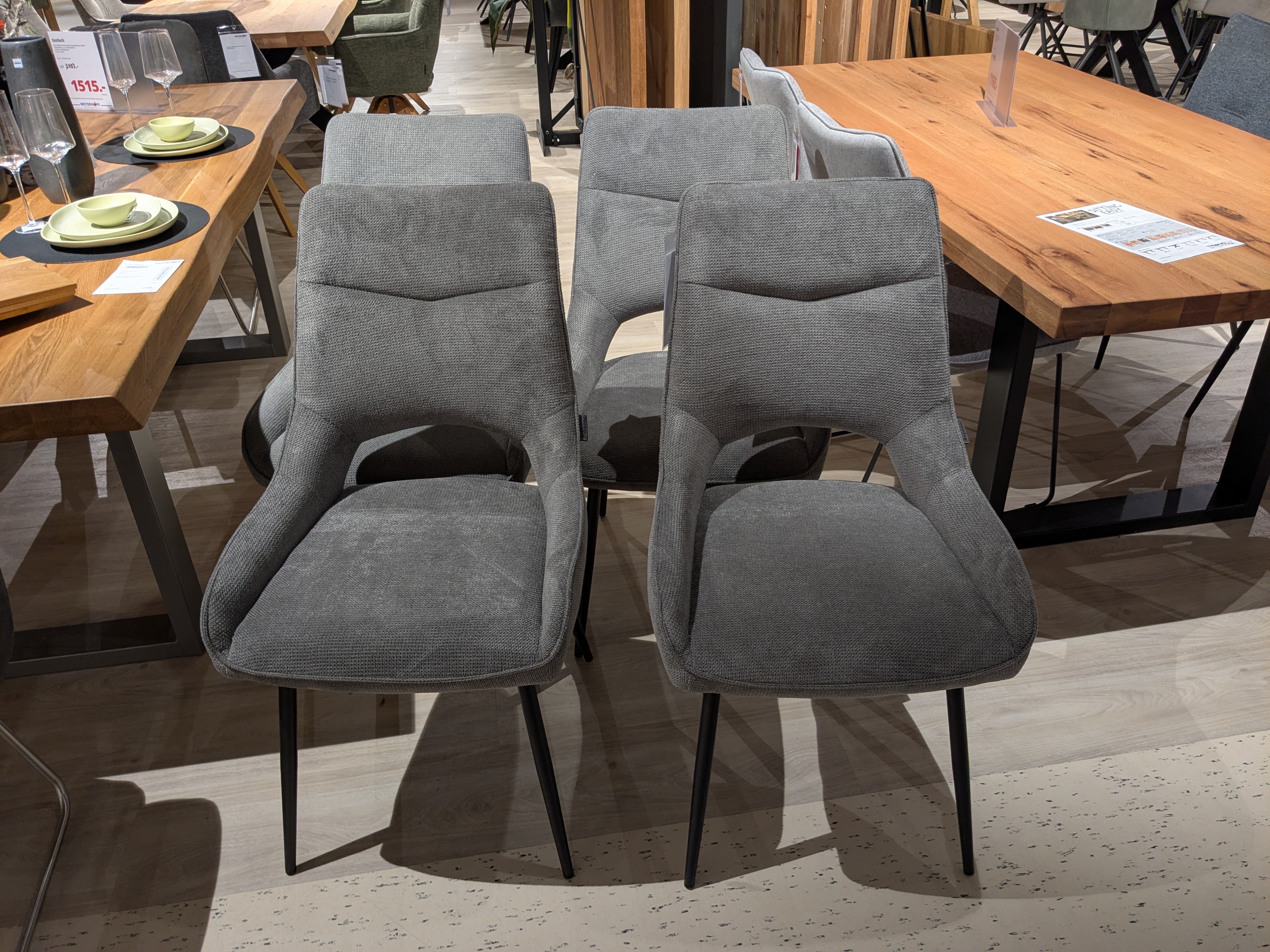 Stuhlsatz, grau - Meave