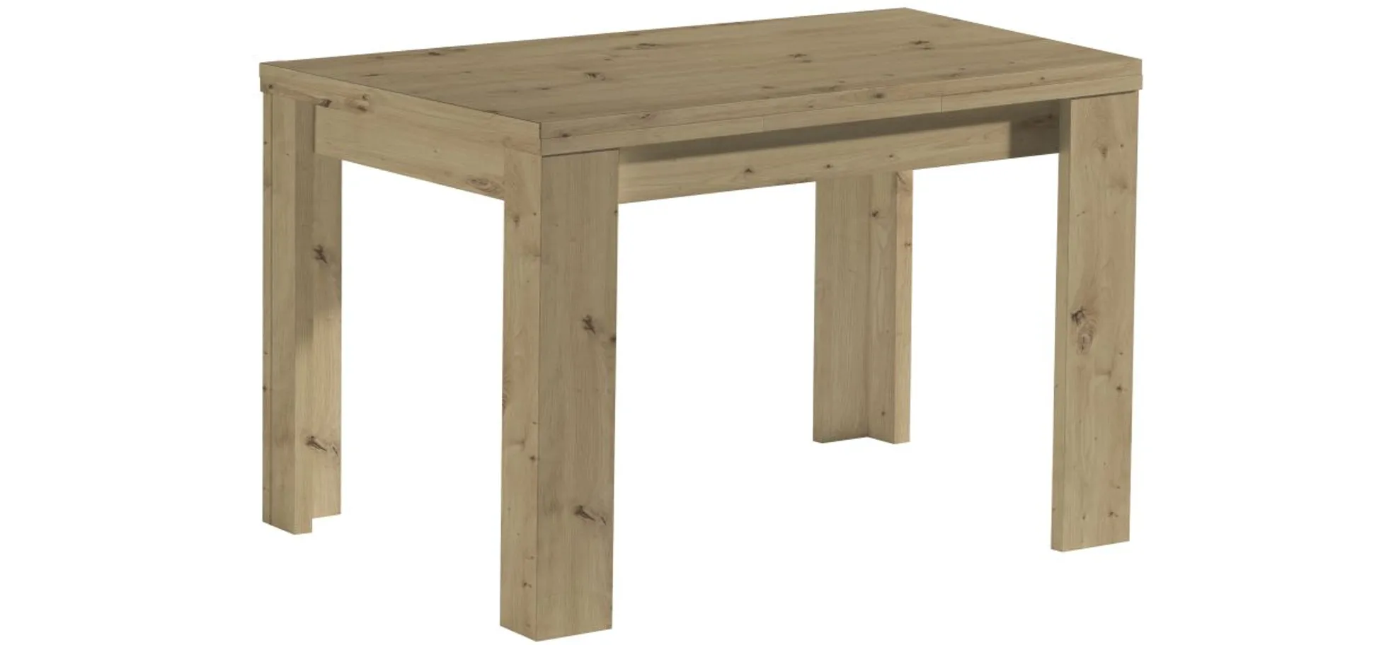 Esstisch, Asteiche Dekor, ausziehbar - Mahi