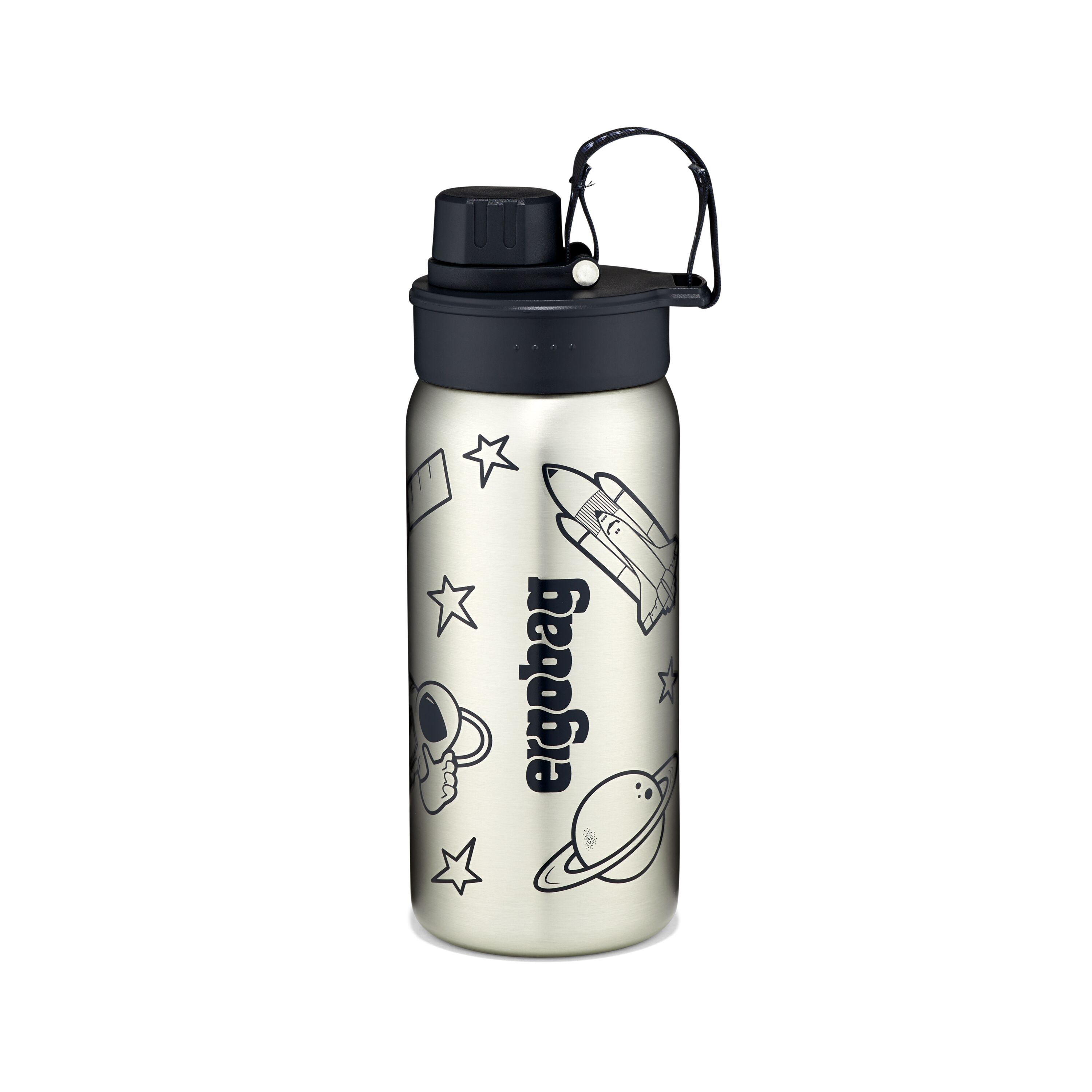 egobag Trinkflasche, Schwarz - ergobag
