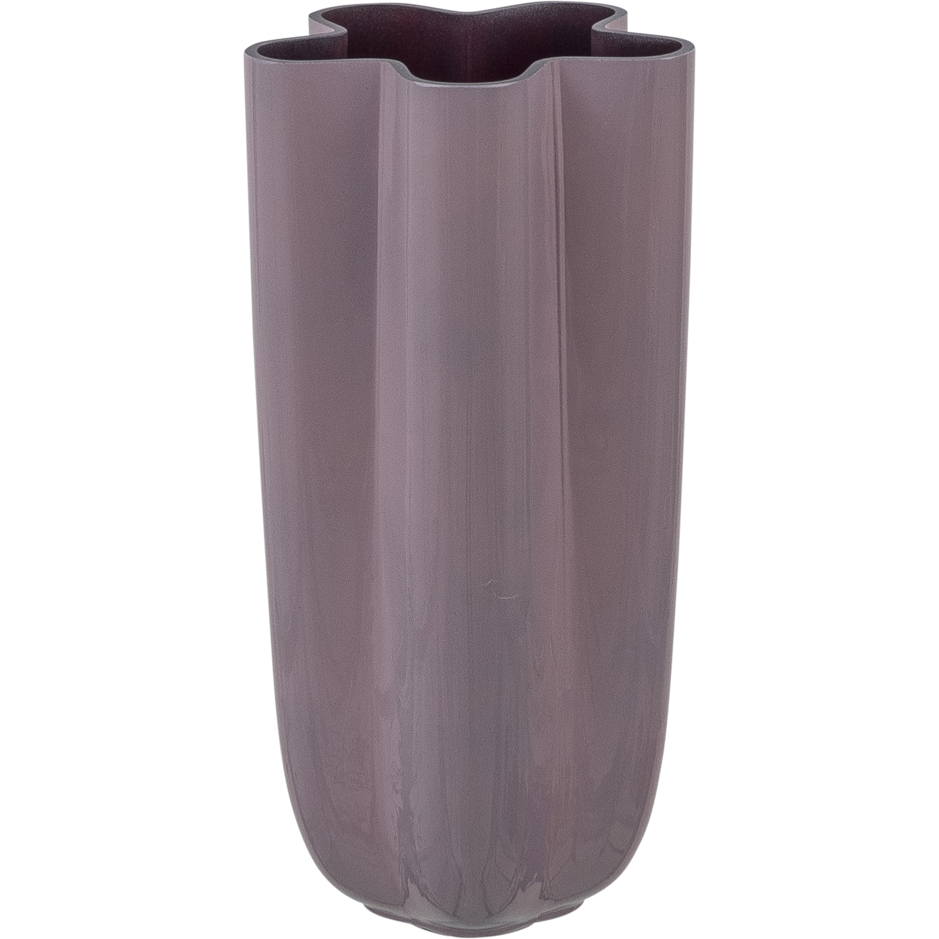 Vase 2Tone, rosa - glas, 15x30cm