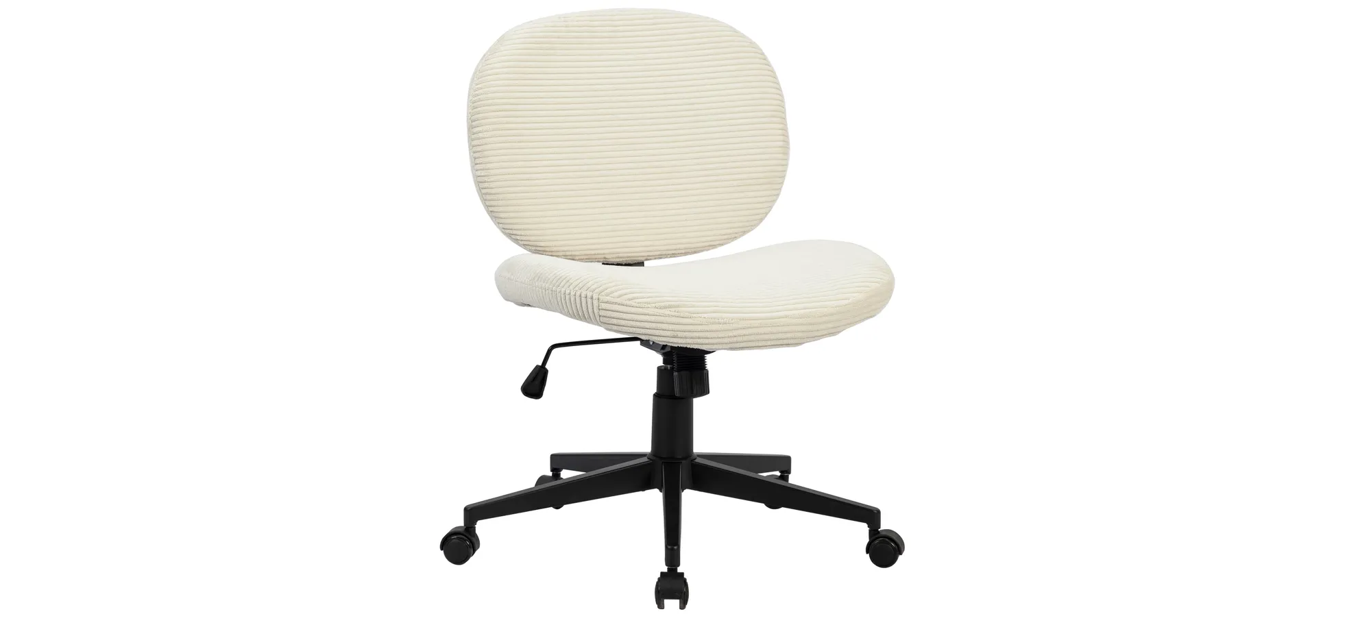 Drehstuhl, Cord creme - Deele