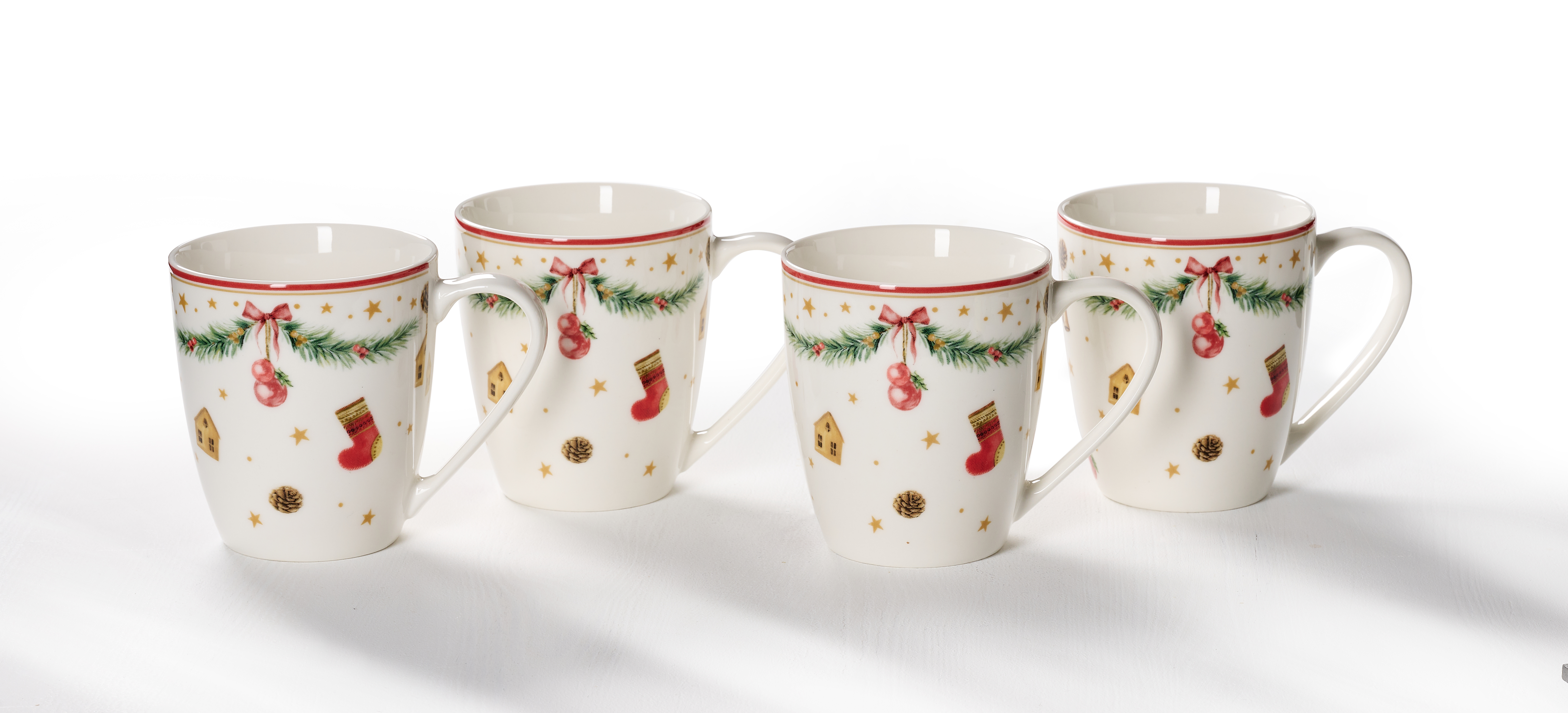Becherset Holly, 4-Tlg. - 350ml