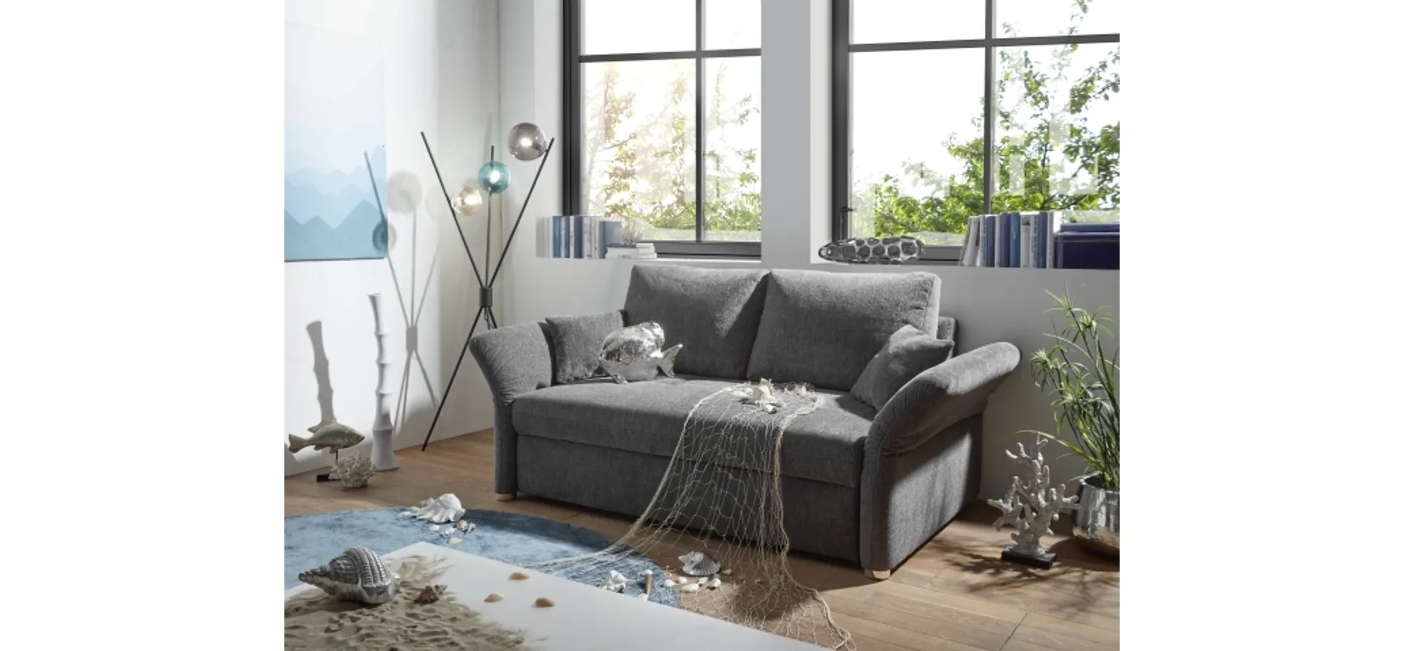 Schlafsofa, Nosagfederung - Jorden