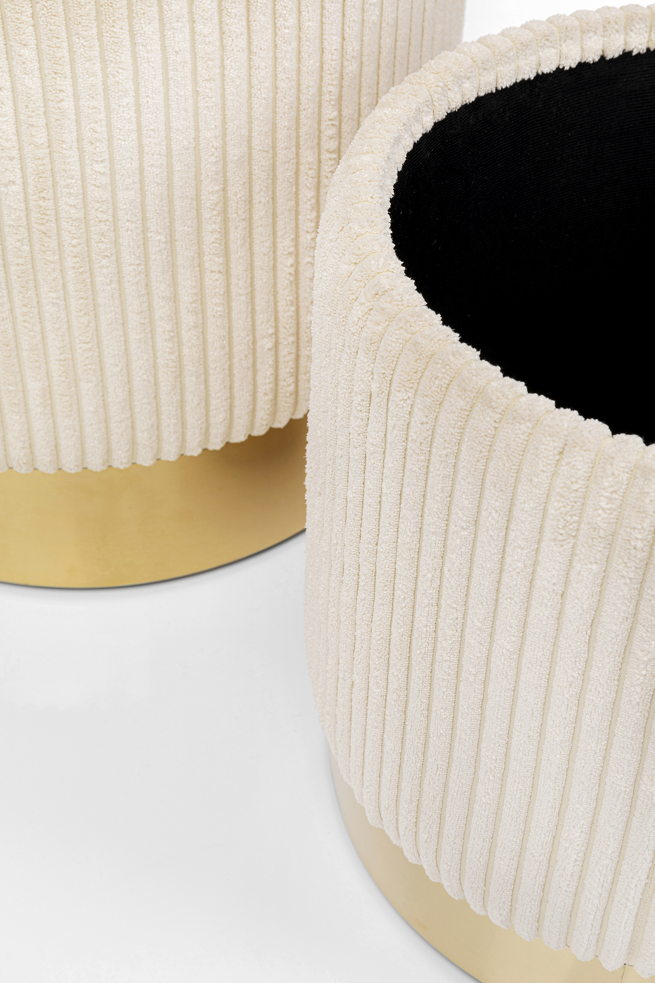 Hocker Cherry, creme,  - Möbel