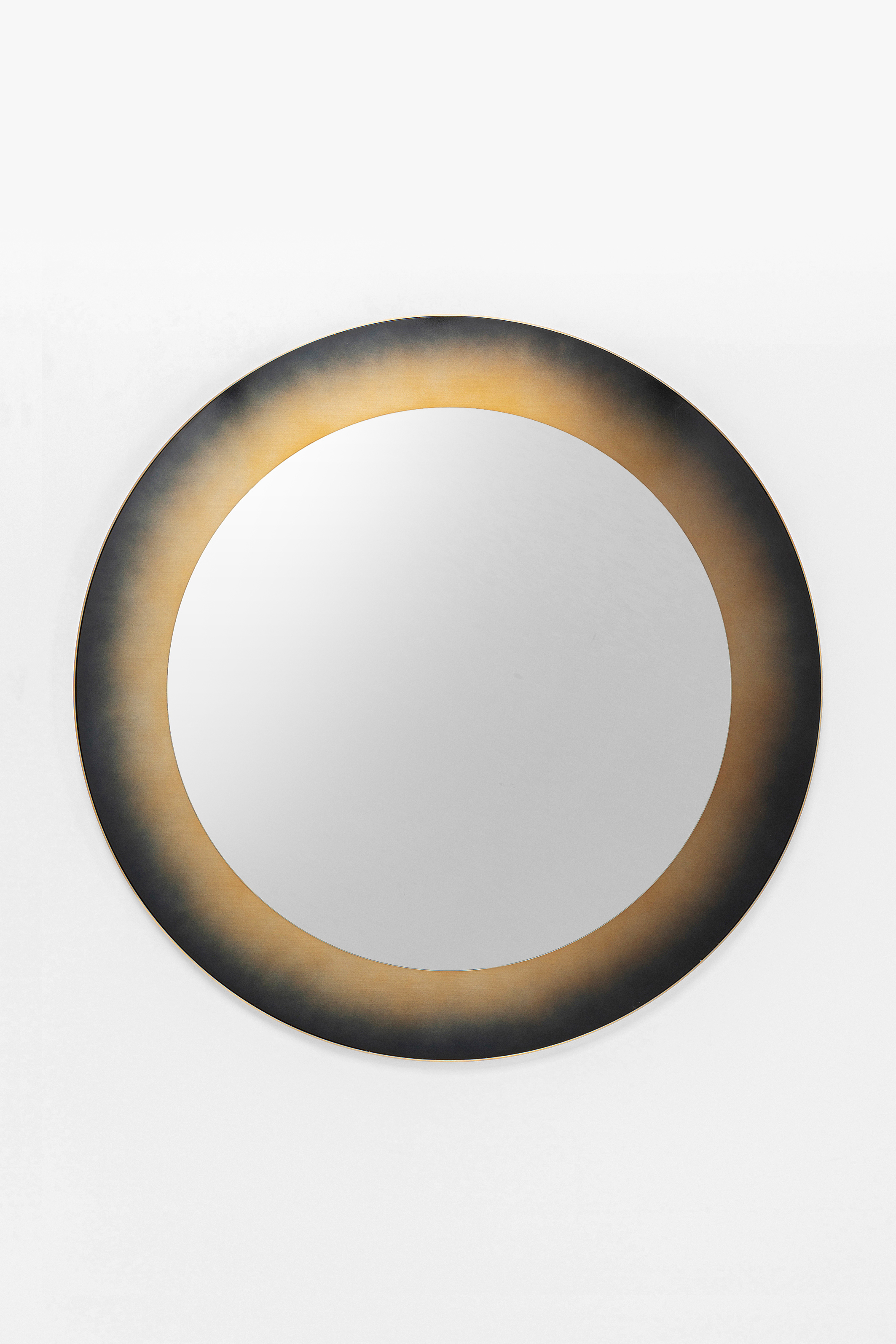 Wandspiegel Solo, Rahmen Edelstahl - Spiegel