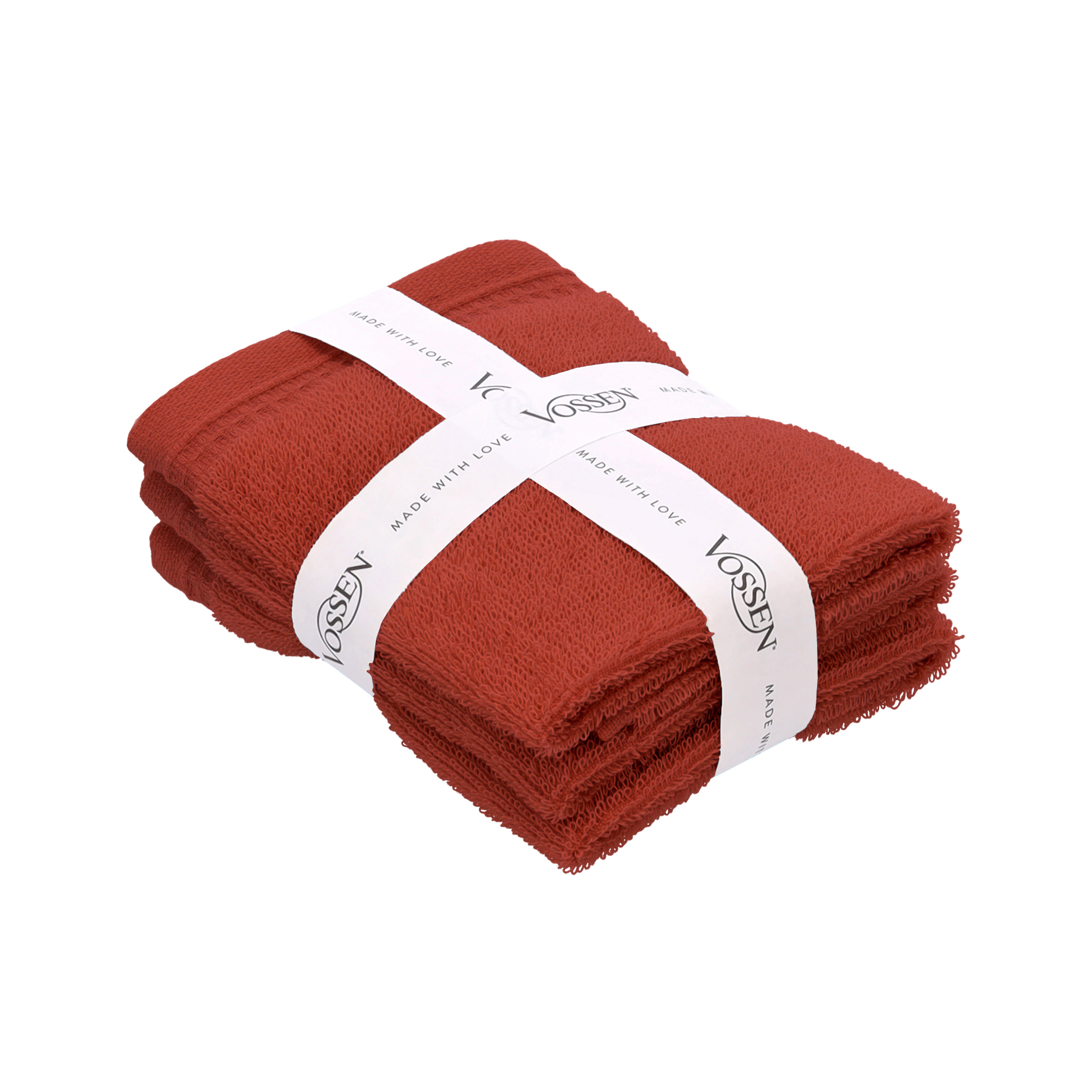 Seiflappen 30x30cm raw sugar, 3-er - Detox Time