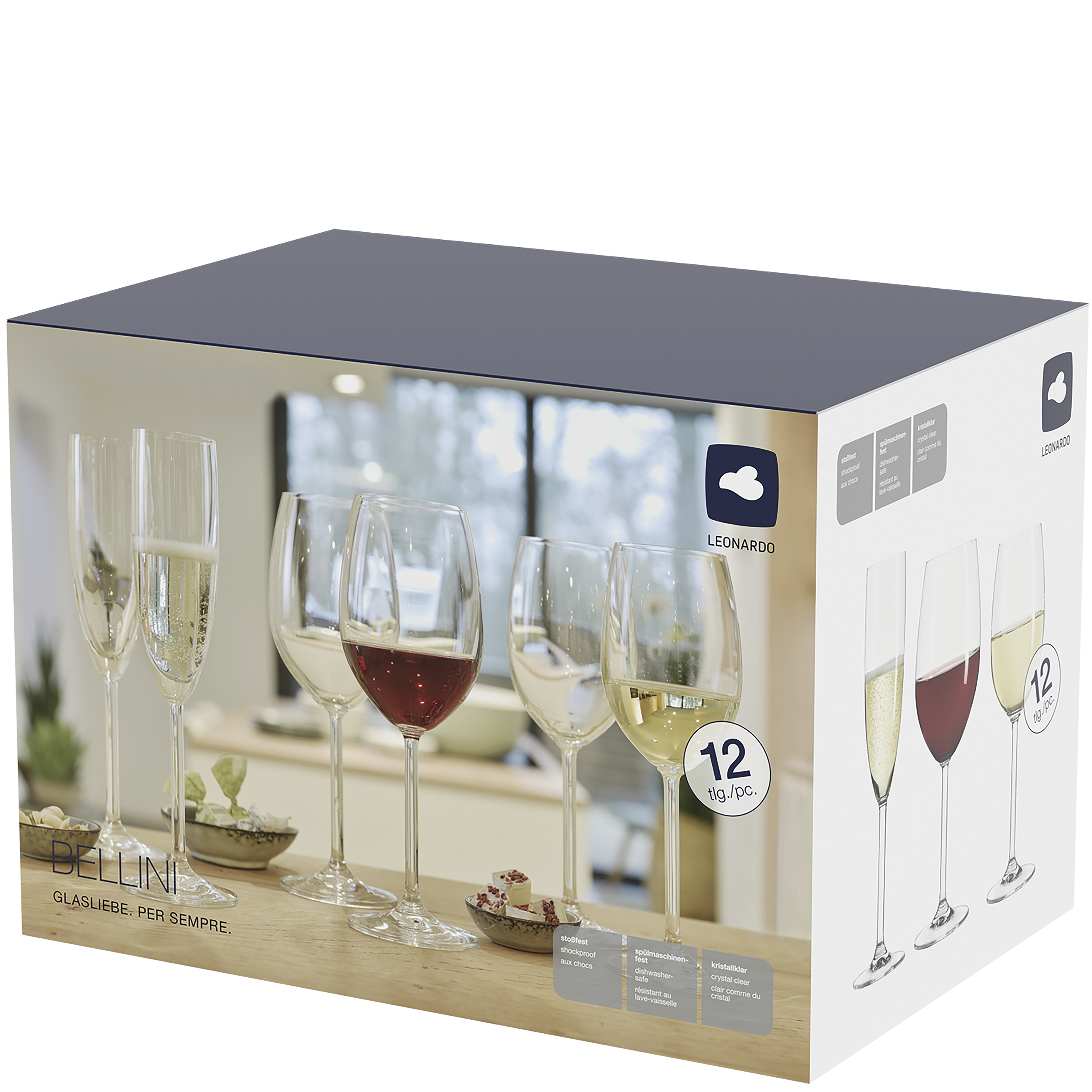 Kelchglasset 12-Tlg. - Bellini, klarglas