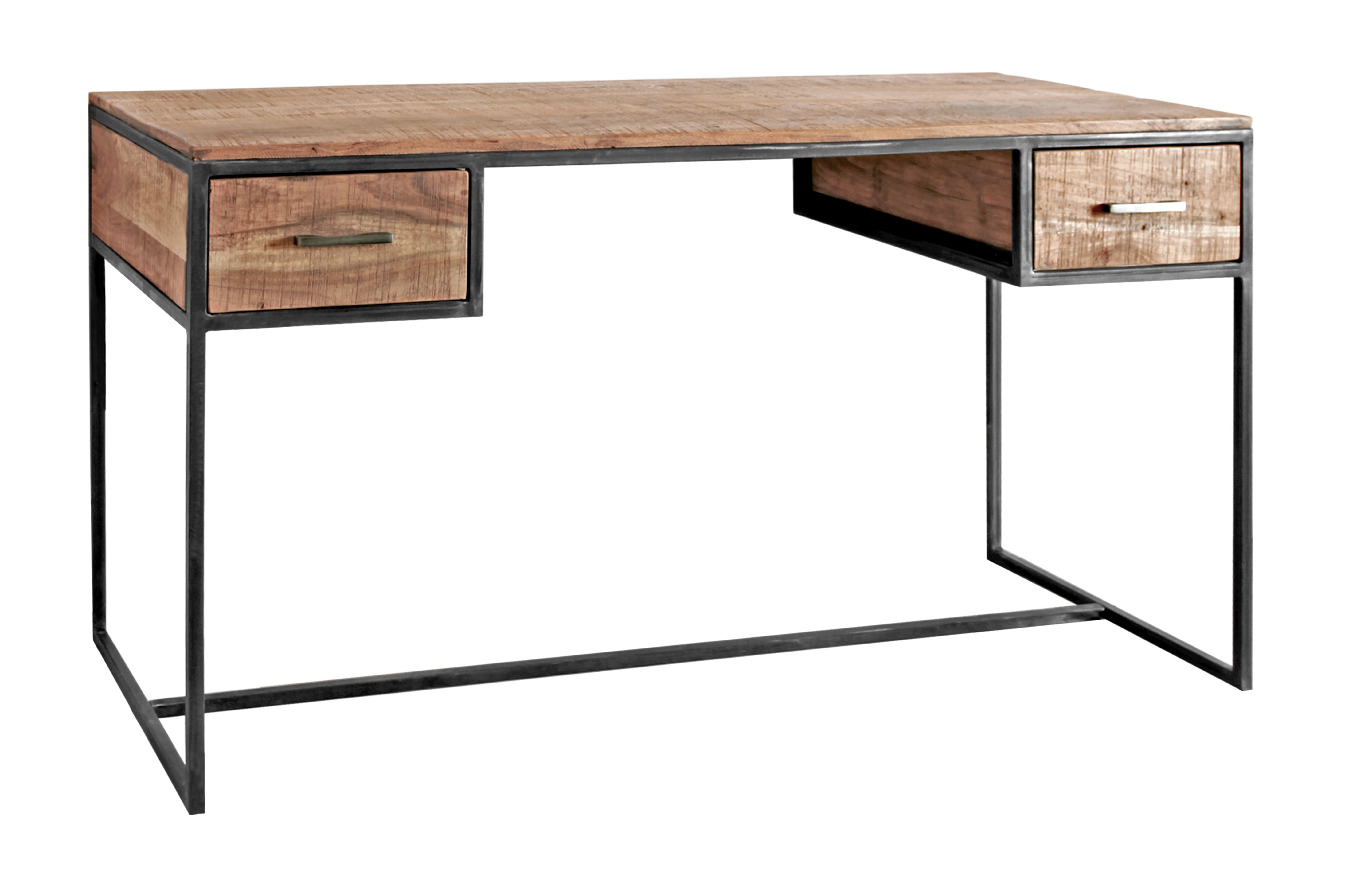 Schreibtisch, Akazie massiv stone - Wajan-S