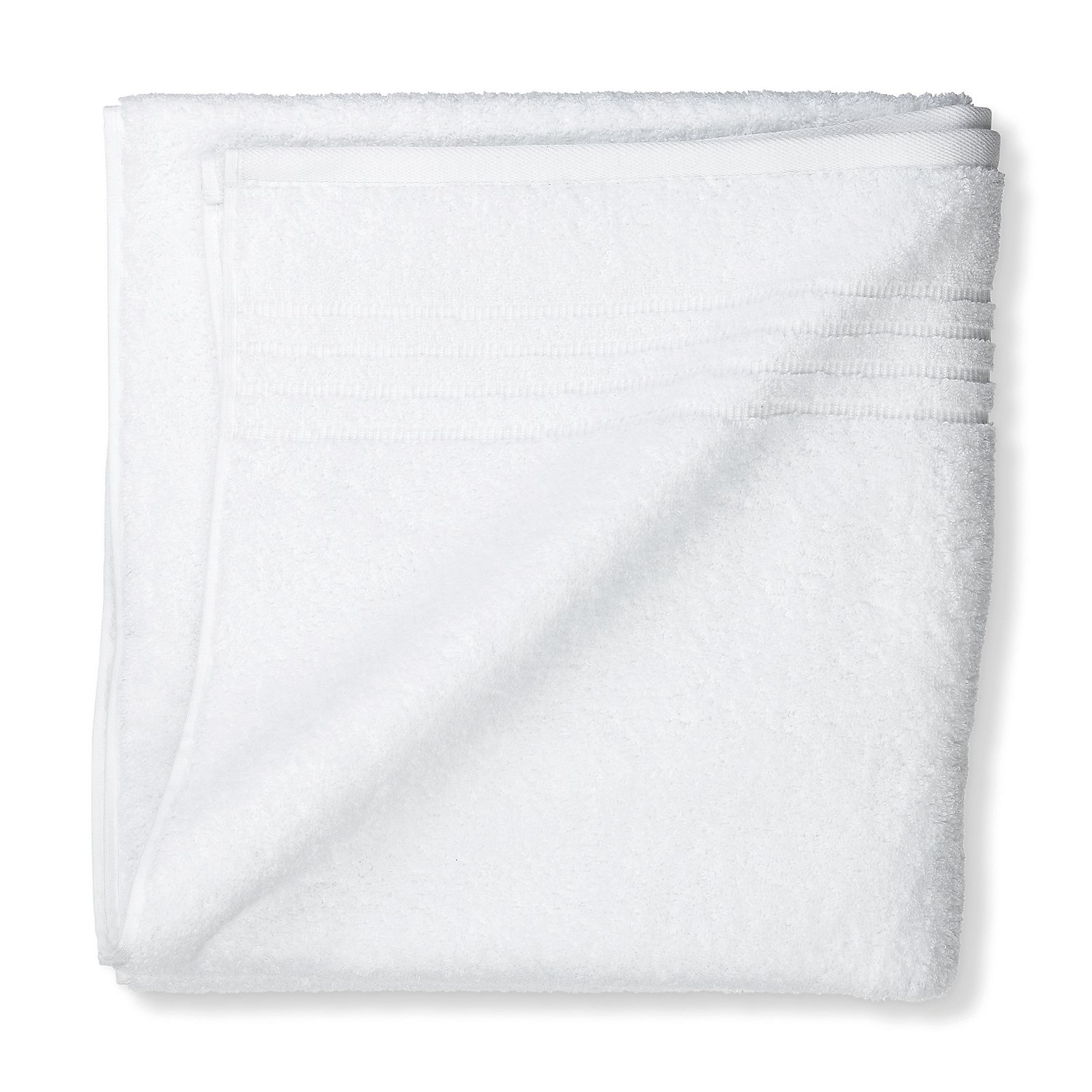 Duschtuch Leonora 140x70 cm - 100%Baumwolle Premium schneeweiß