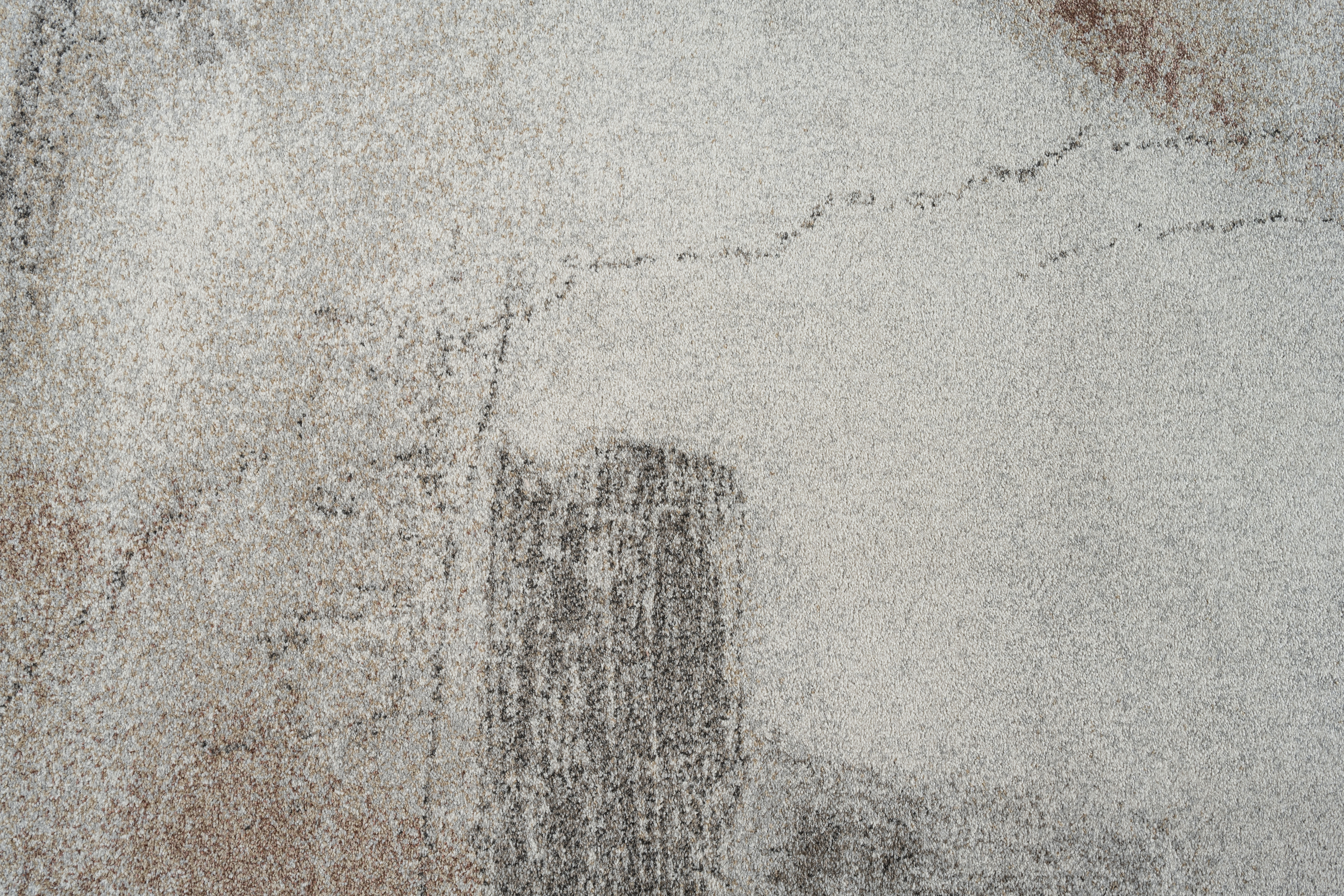 Webteppich, braun, 160x230 cm, rechteckig - Radison