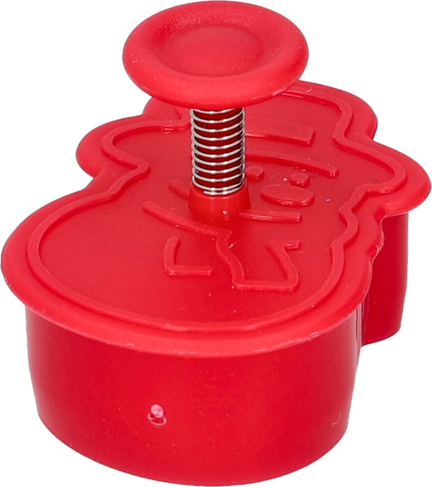 Kunststoff-Ausstechform Schneemann - Dear Santa, mit Auswerfer