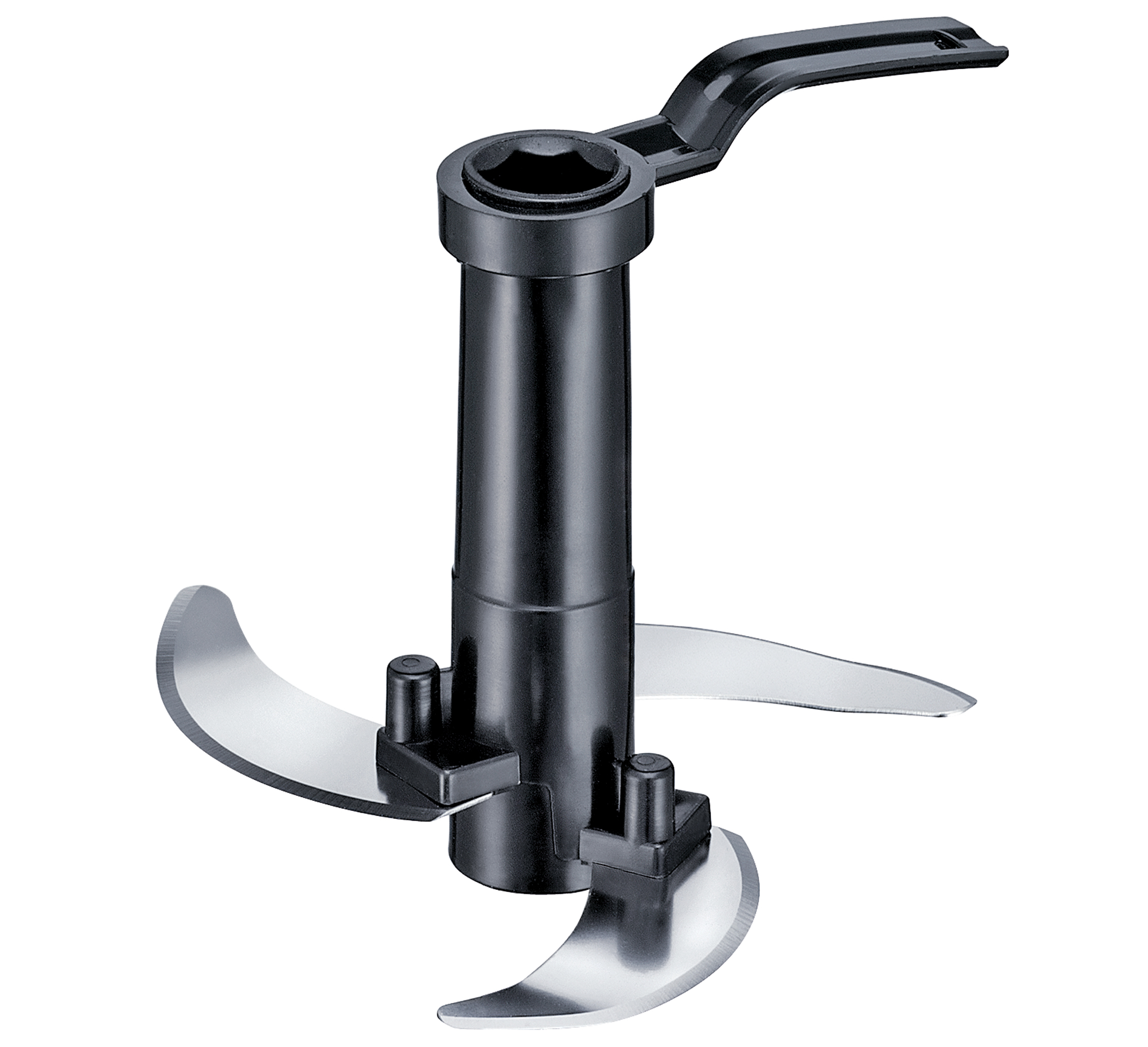 Multischneider Compacto - Kunststoff, schwarz/transparent, 15cm