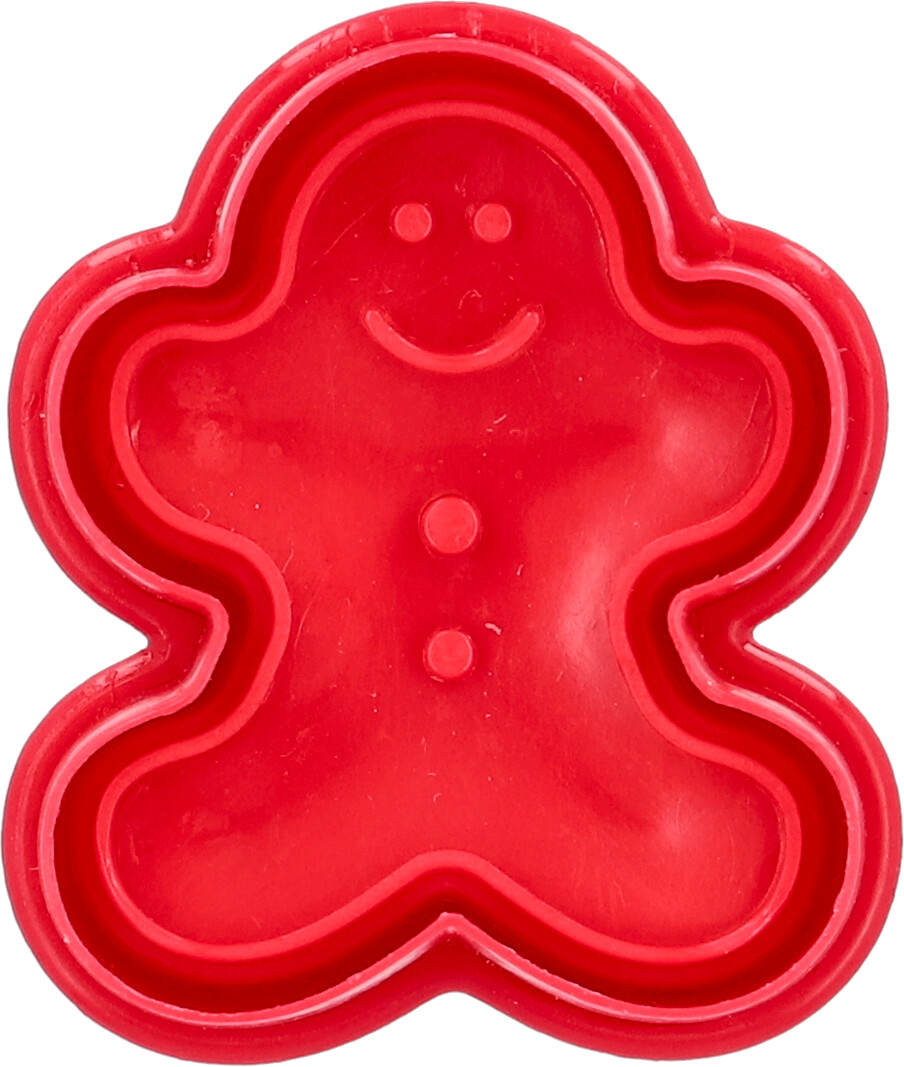 Kunststoff-Ausstechform Gingermann - Dear Santa, mit Auswerfer