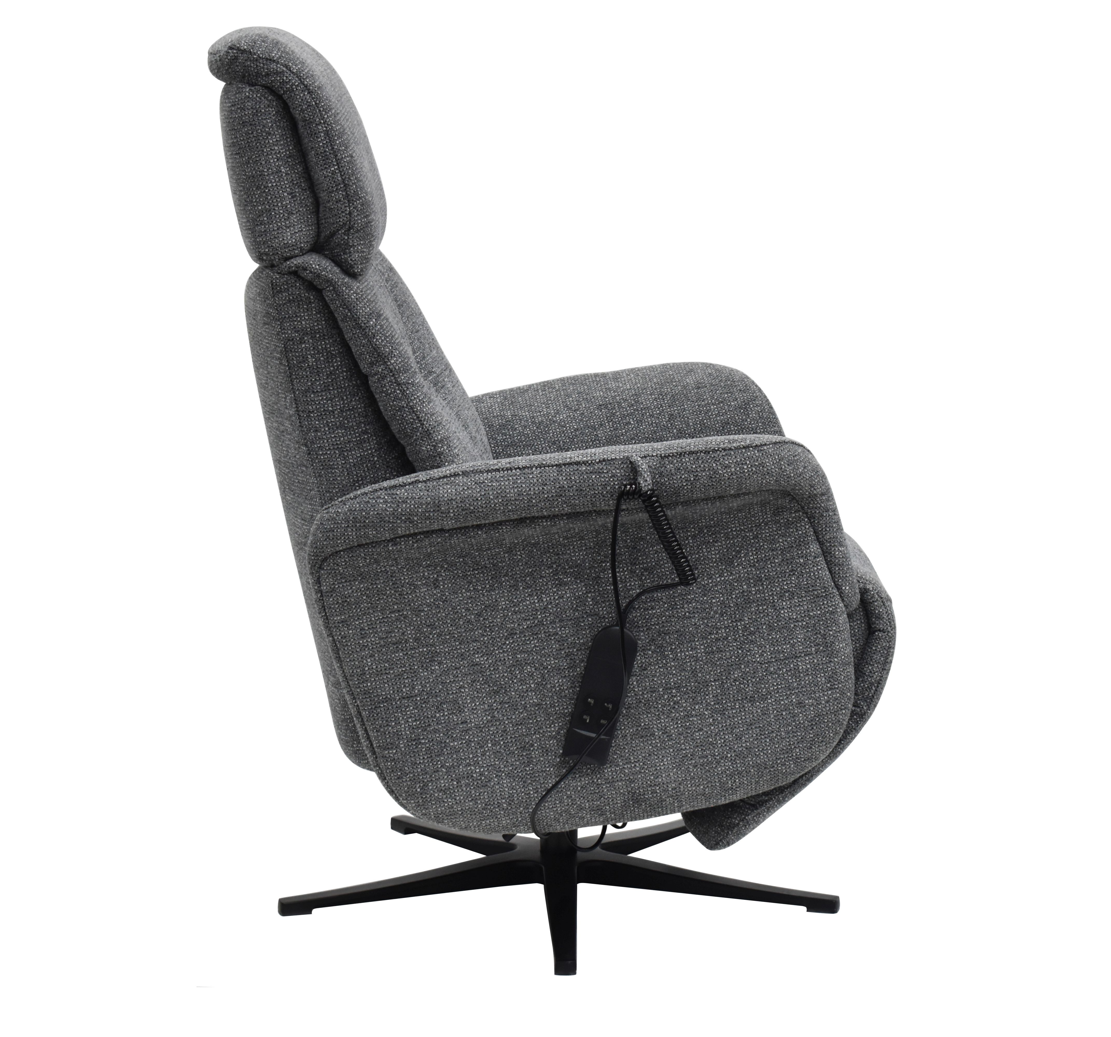 TV-Sessel, grau-blau - Marlon
