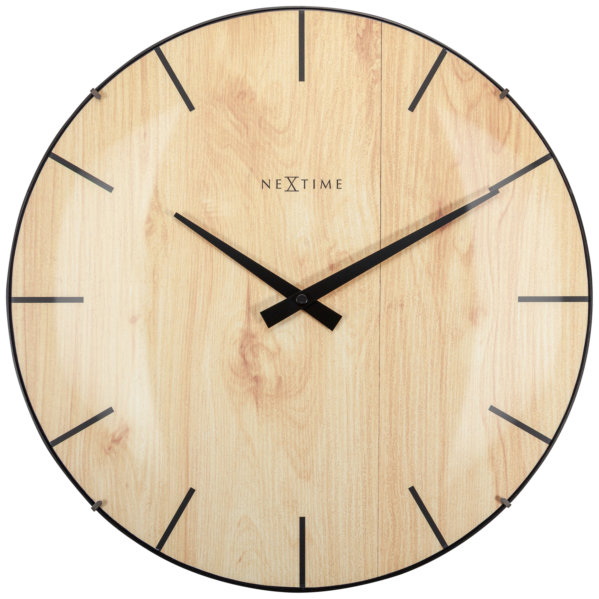 Wanduhr - Edge Wood Dome