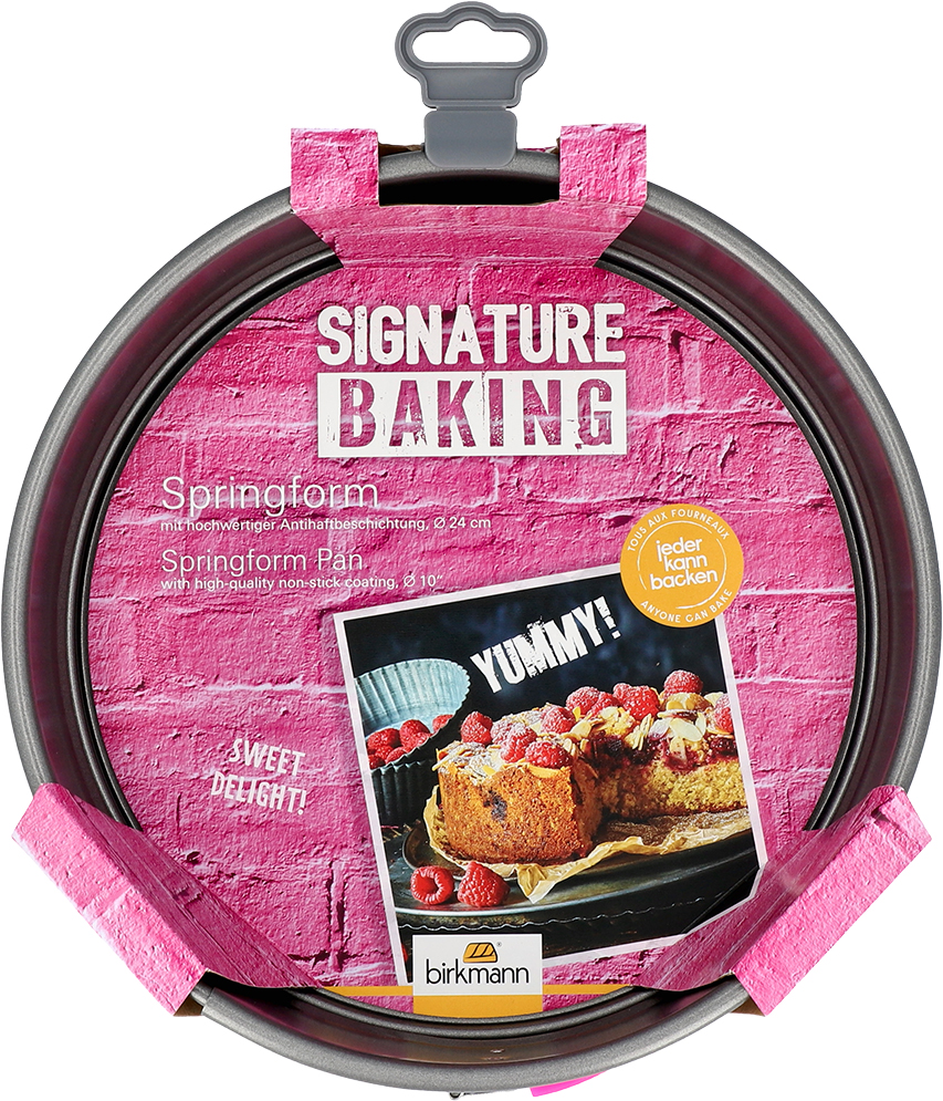 Springform Signature Baking - Ø 24cm, Höhe 7cm, mit Antihaftbeschichtung