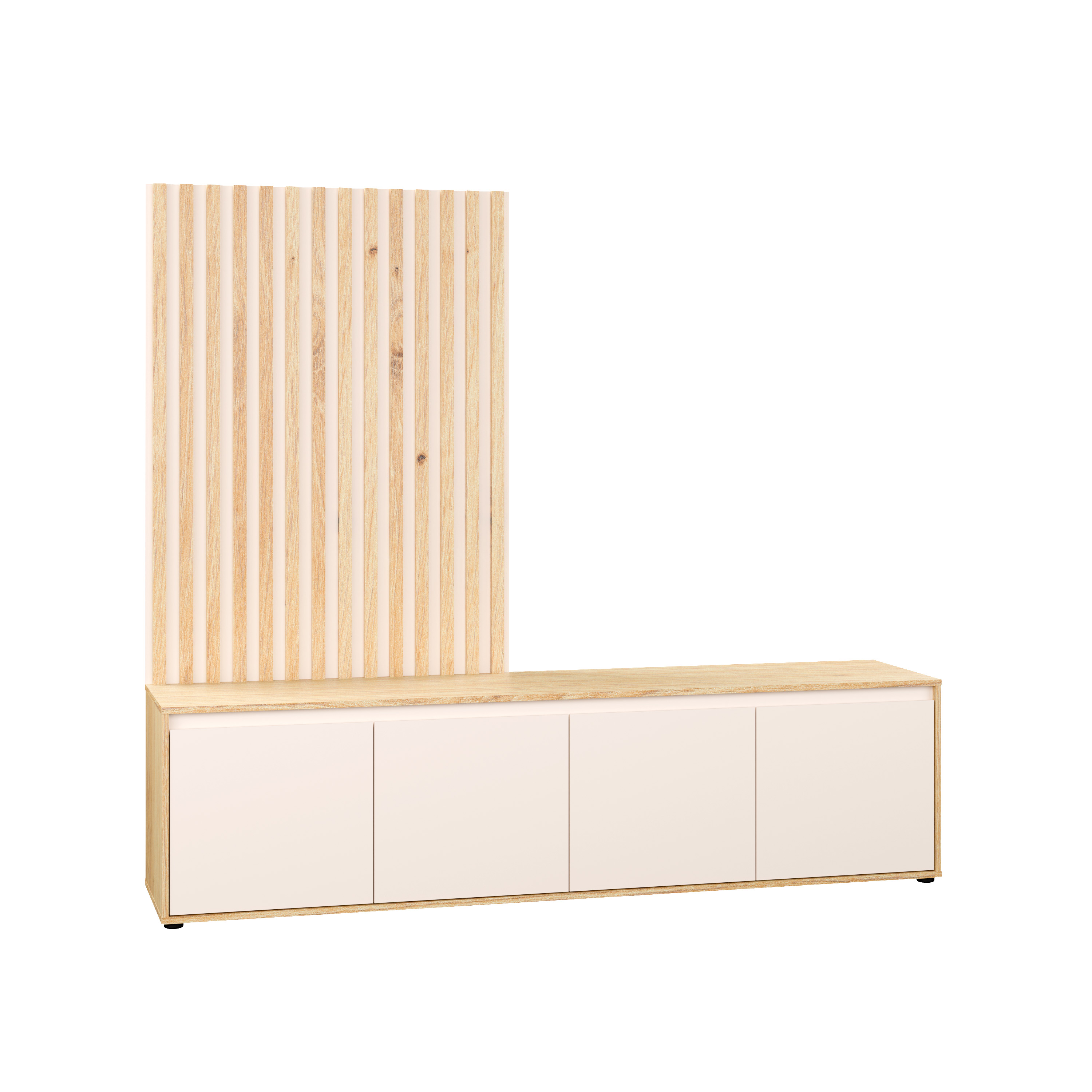 Wohnwand, Artisan oak/ Sand - MyStyle 1055