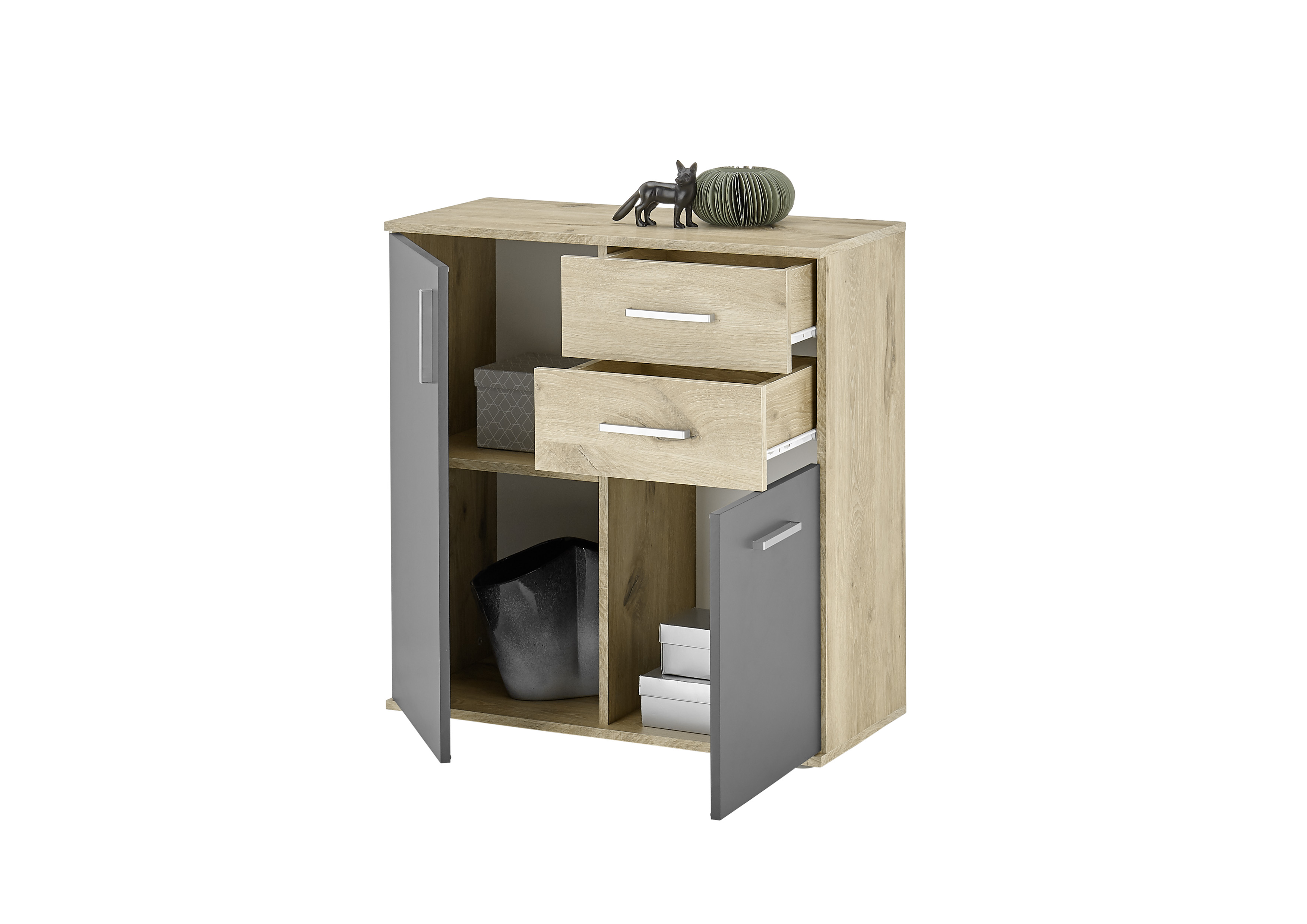 Kommode 4, Viking Oak Dekor - MyStyle 5000