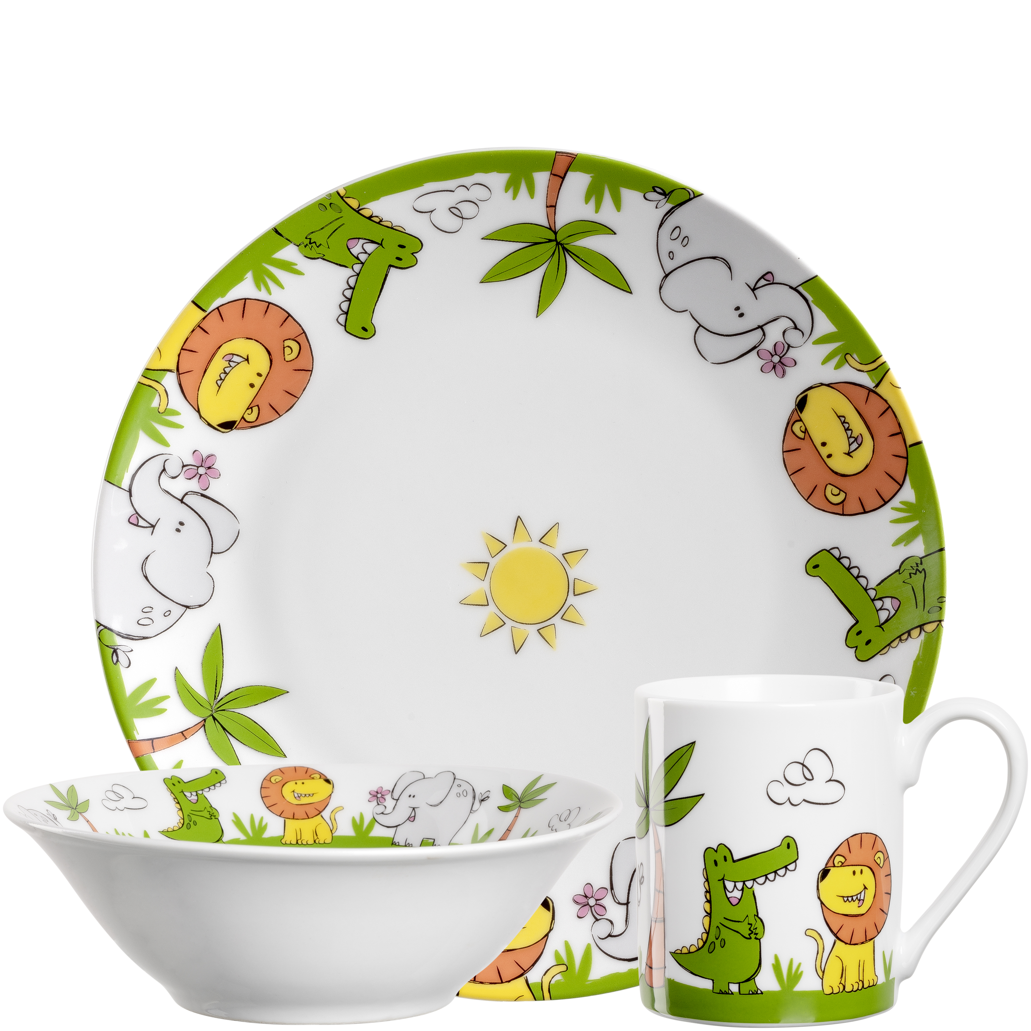Kindergeschirr II, 3-Tlg. - Bambini