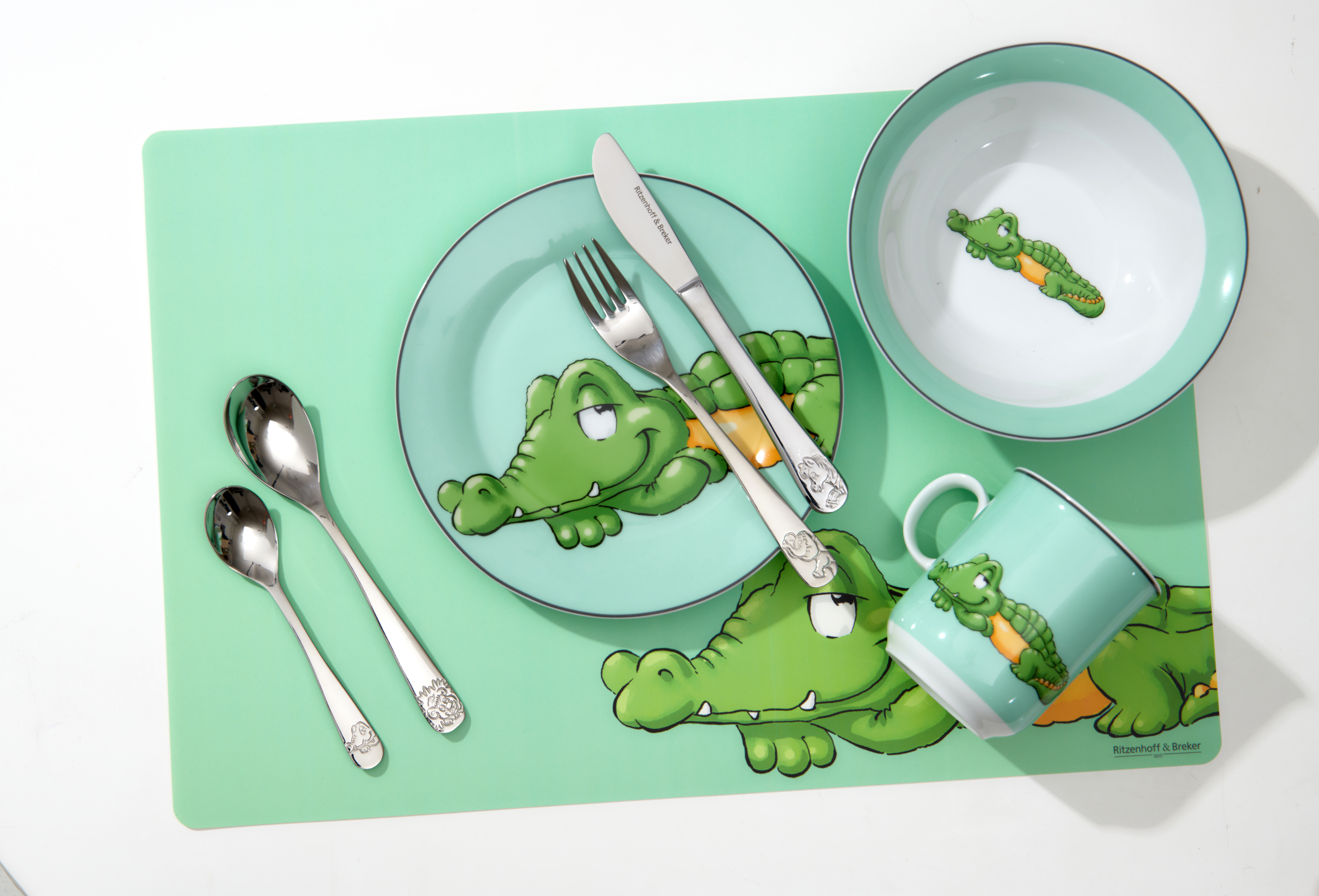 Platzmatte Happy Zoo Koko 30 x 45 cm - Kunststoff, rechteckig