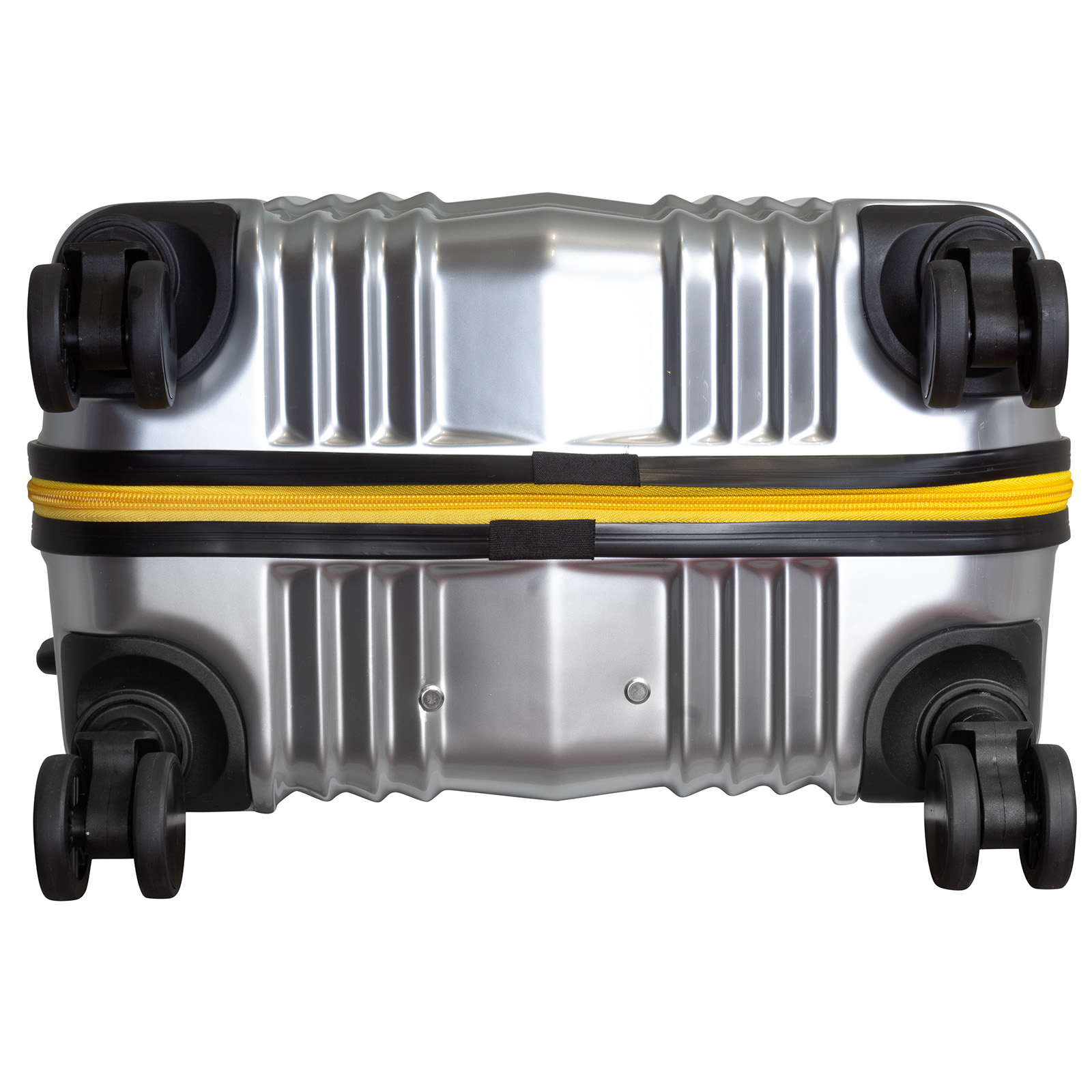 Koffer Daytona, klein - ca. 58x38x20cm, Doppelräder, silber 