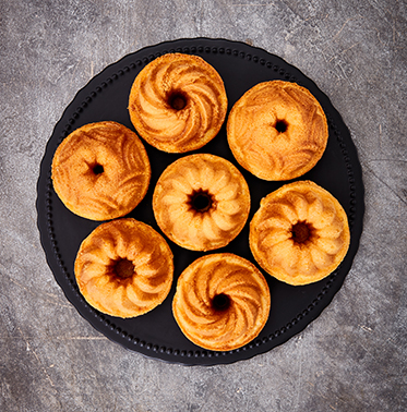 Gugelhupfform Violet - 39,5 x 28,5 cm, Höhe 4,2 cm