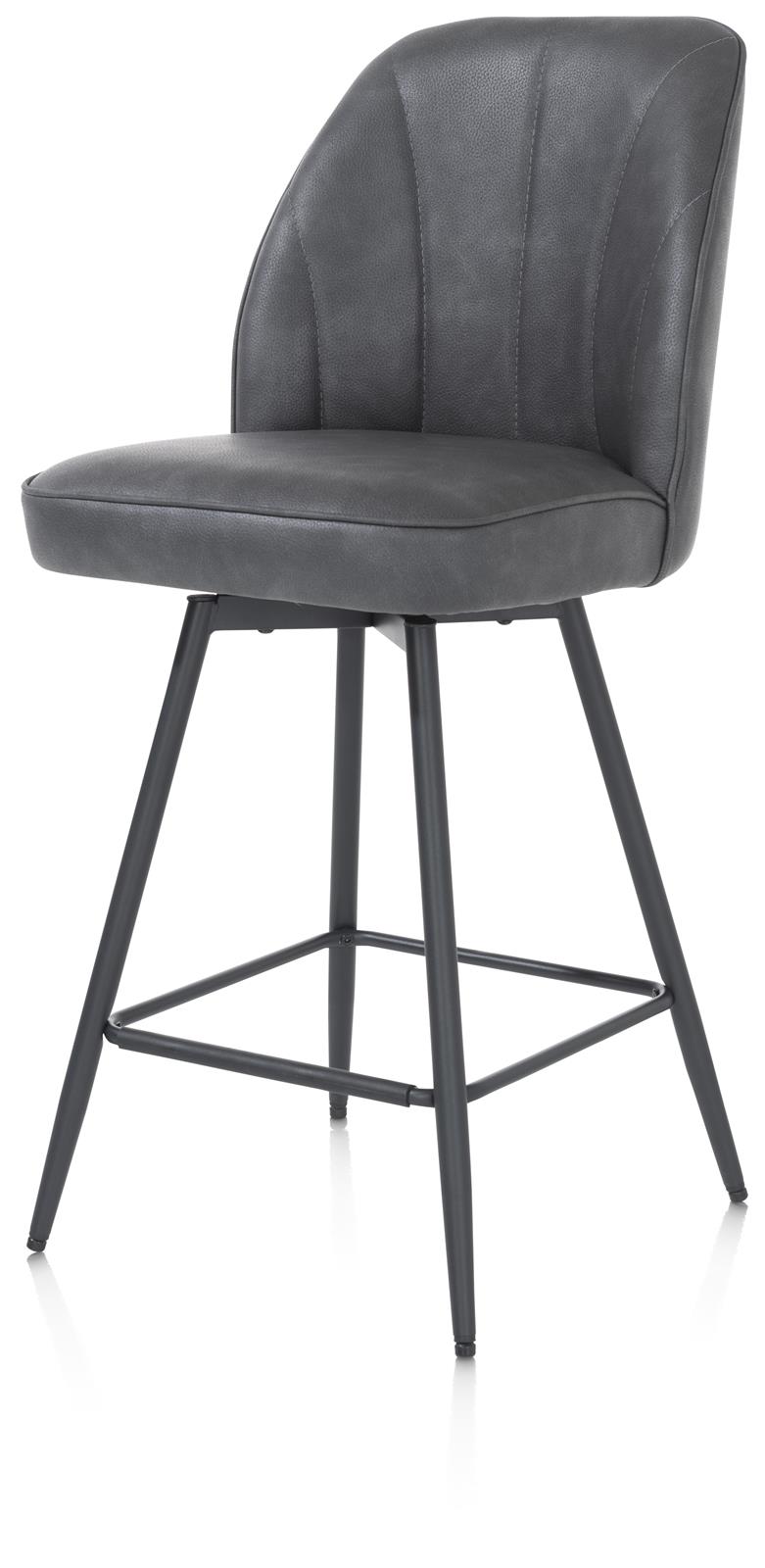 Tresenstuhl, anthrazit  - Leo