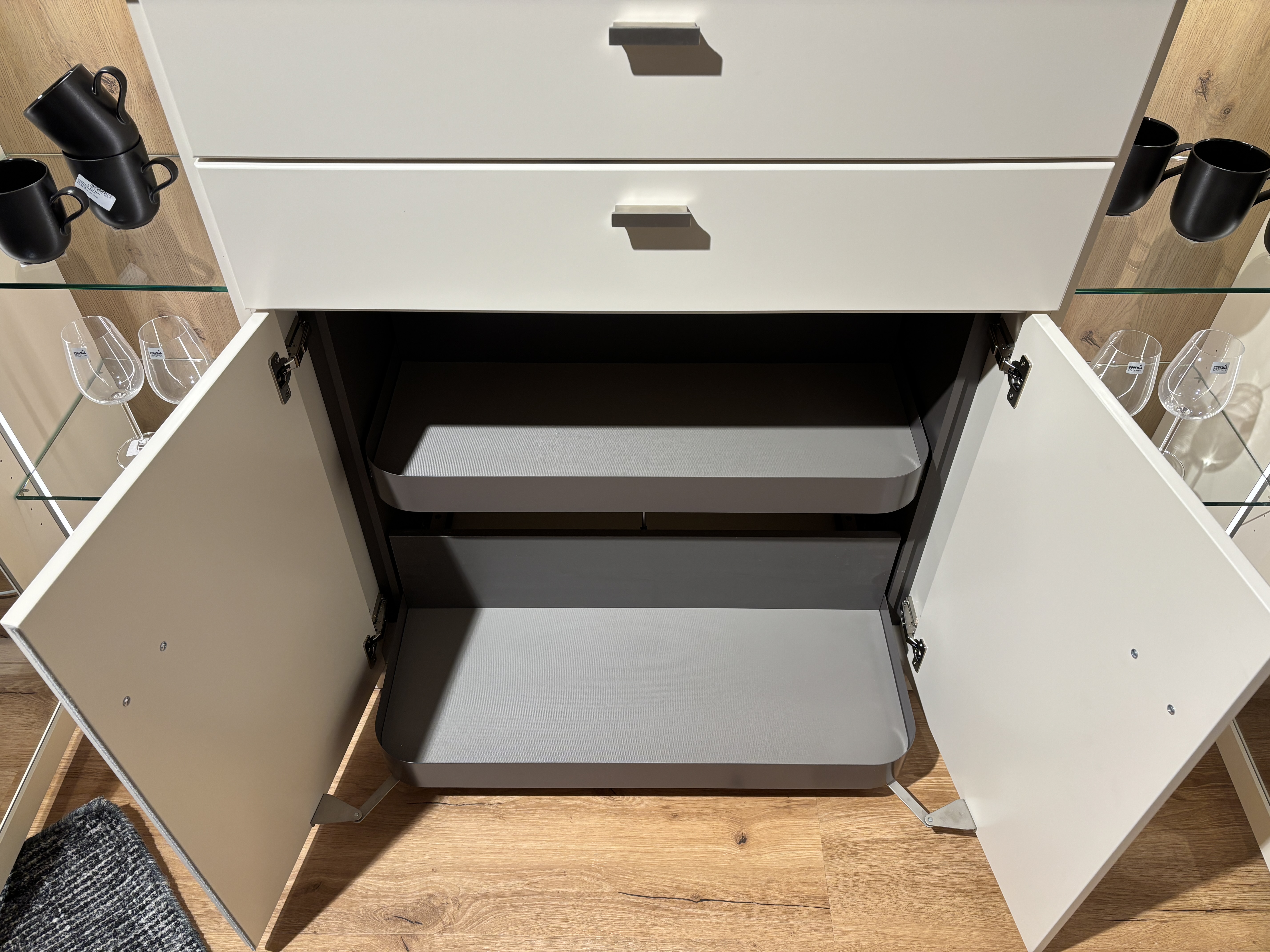 Highboard, Lack crema - FRESNO