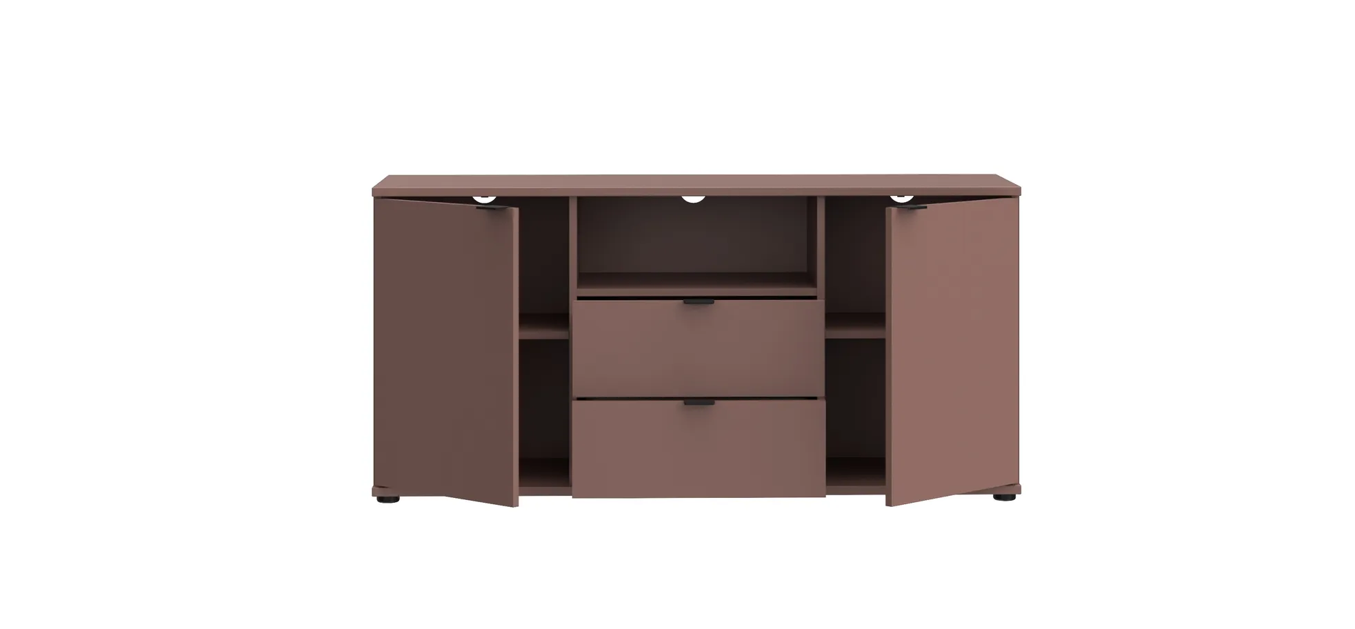TV-Unterschrank, Terracotta  - Finella