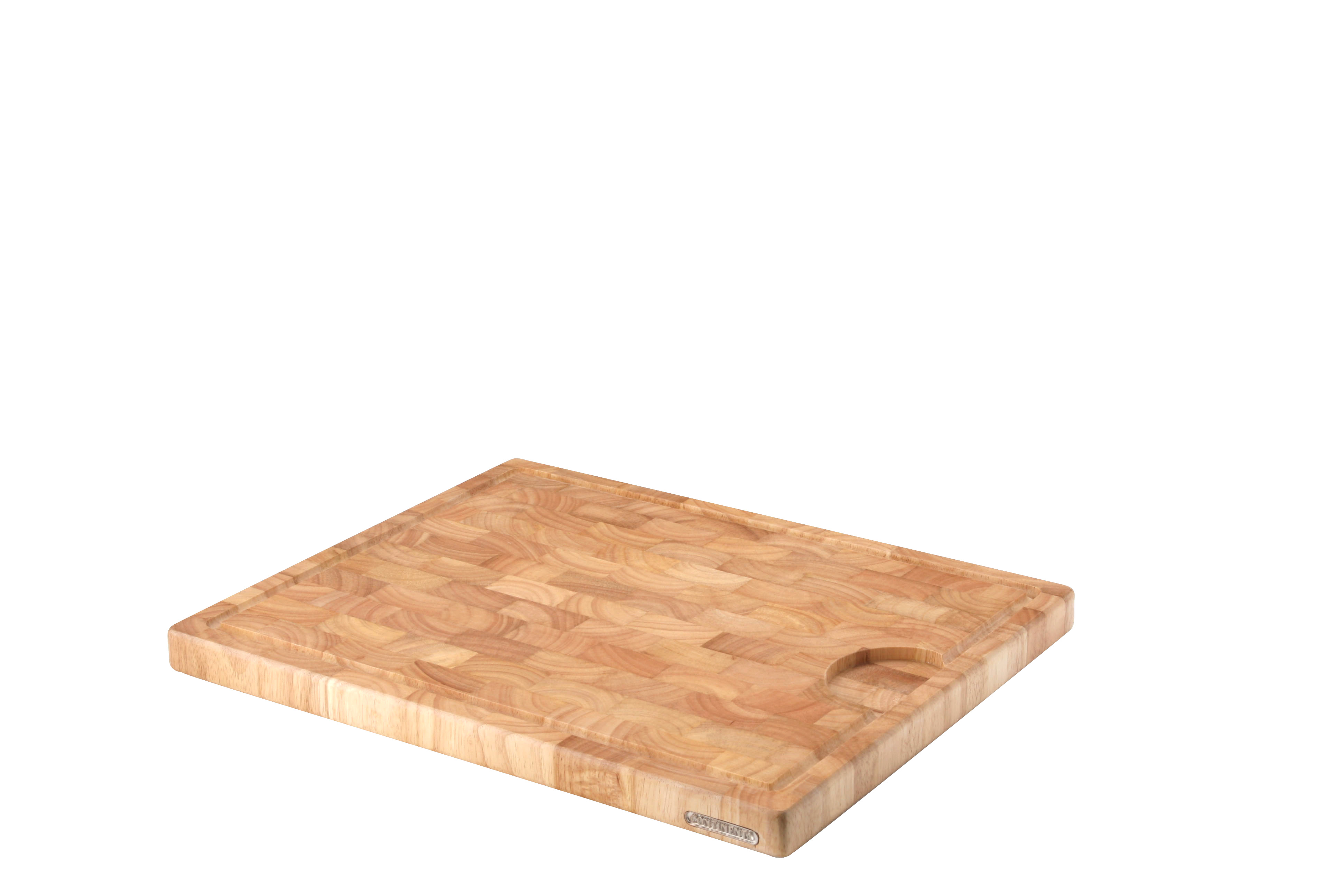 Tranchierbrett Stirnholz - 42x34cm