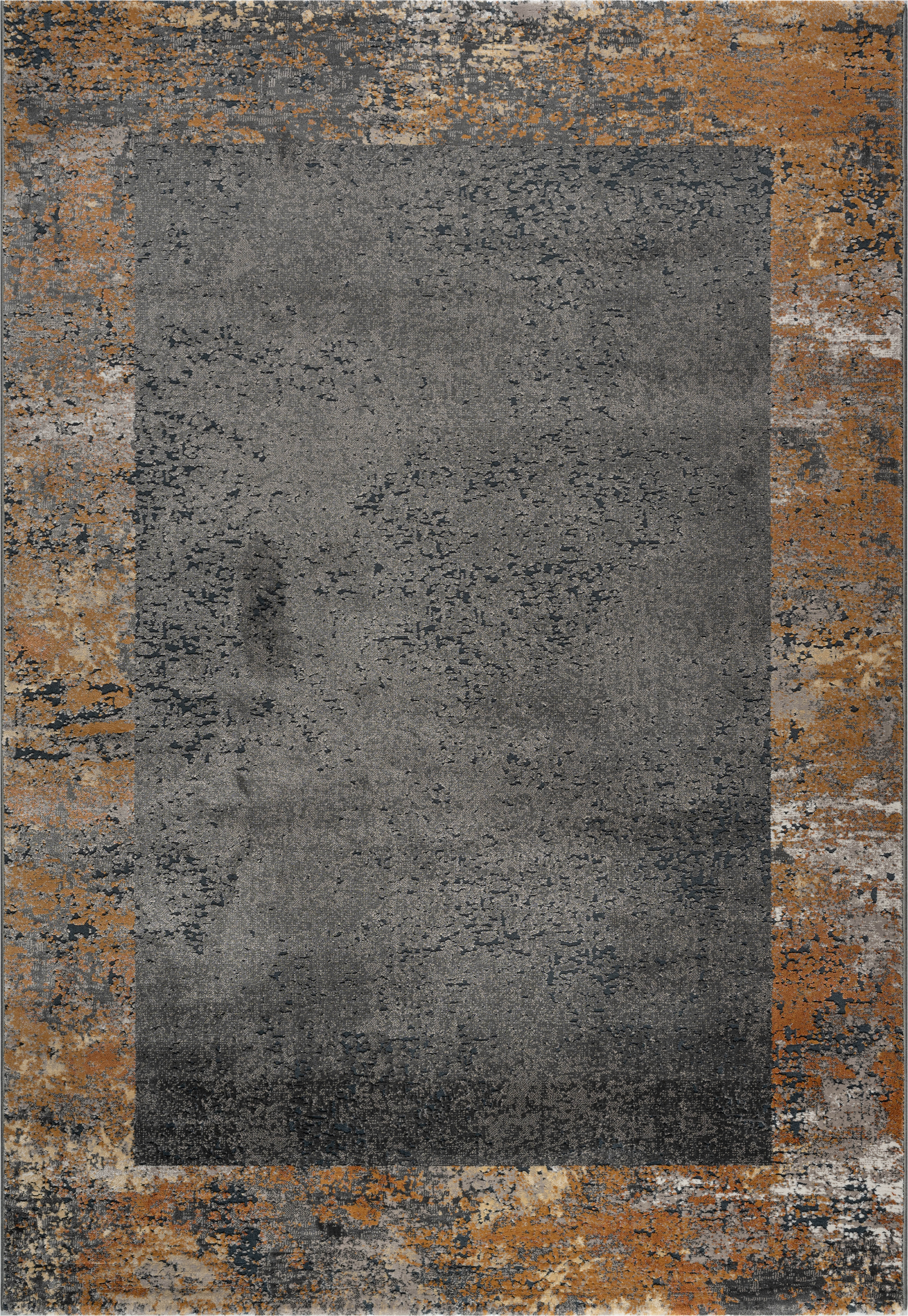 Webteppich, grau-braun, 133x195 cm - Ranyon