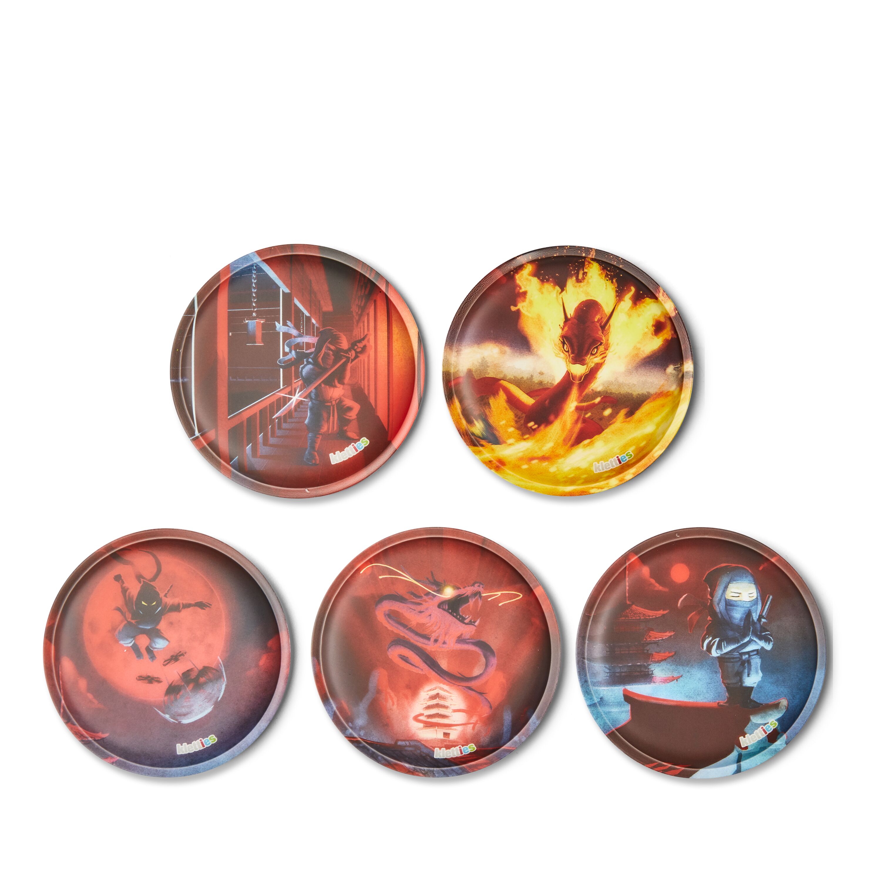 egobag Klettiesset 5-Tlg. - Feuerdrache