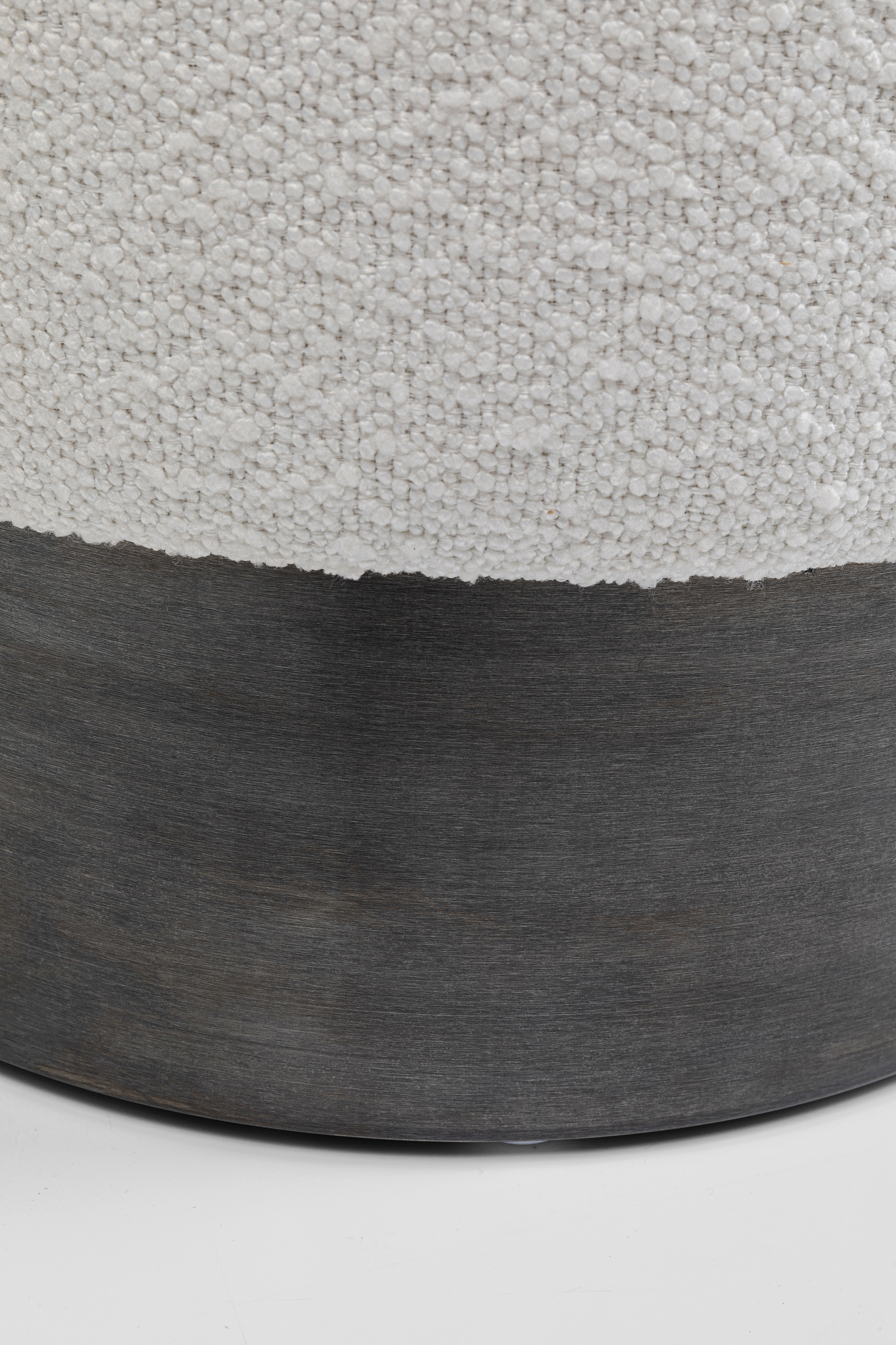 Hocker Cherry Boucle, creme - Möbel