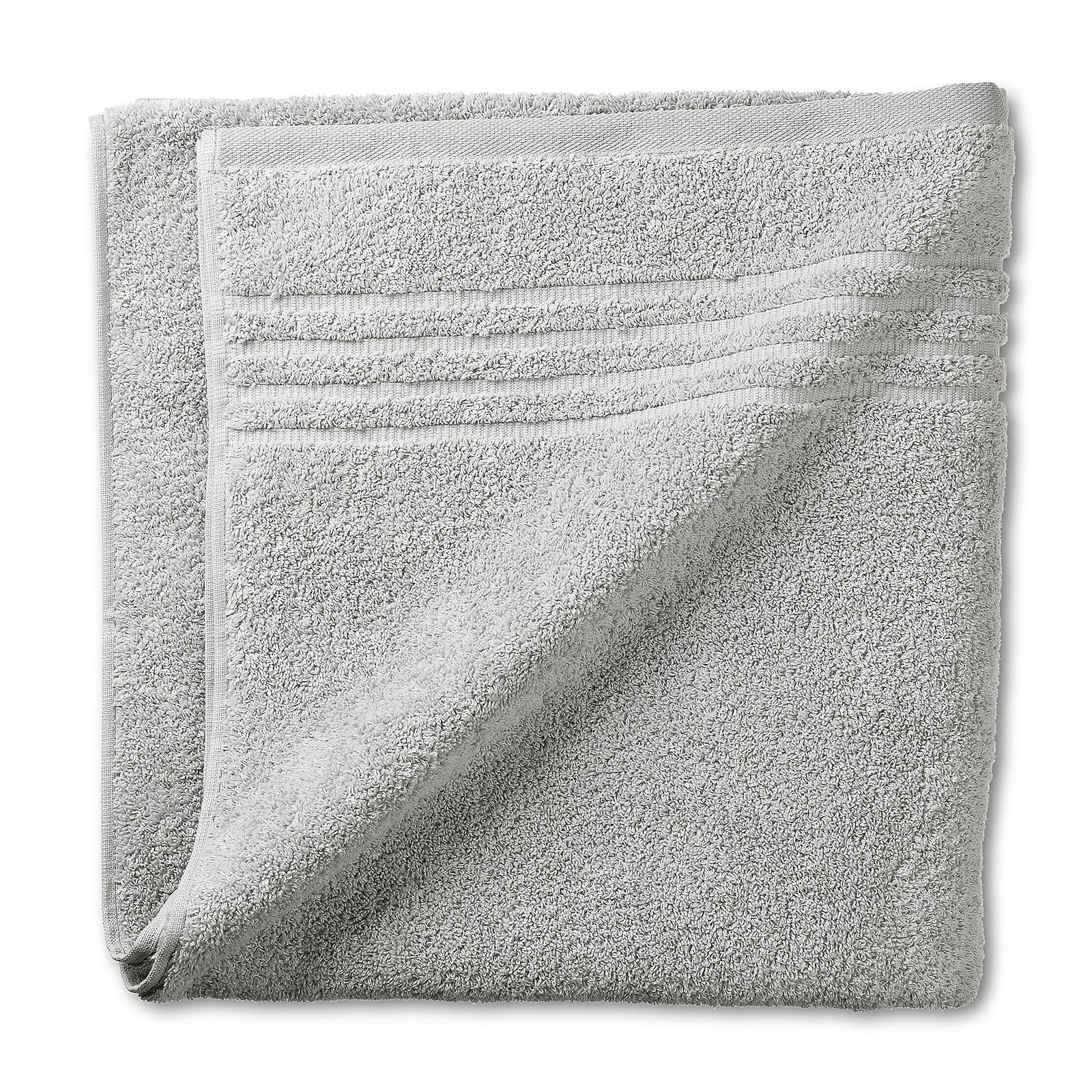 Duschtuch Leonora 140x70 cm - 100%Baumwolle Premium felsgrau