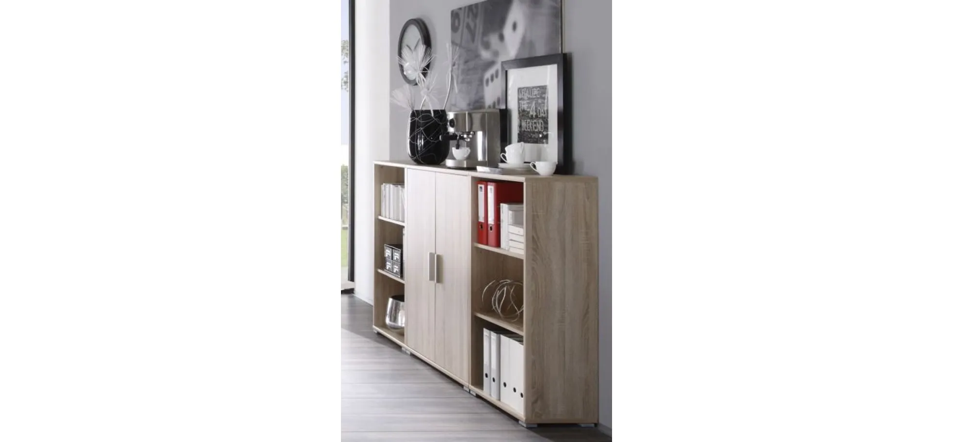 Highboard- Eiche Dekor