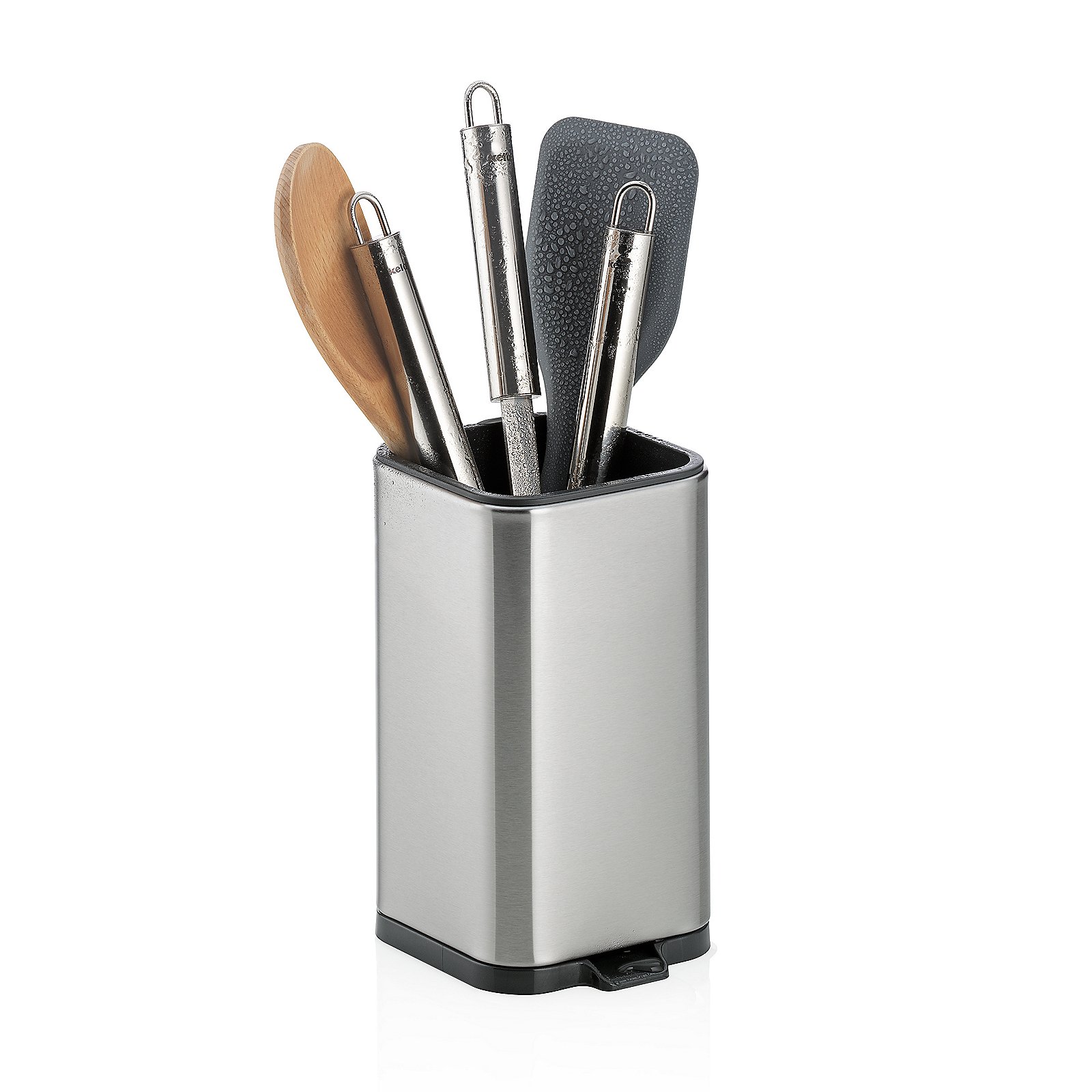 Besteckabtropfer Plata 11,5x18,5x10 cm - Edelstahl silber matt