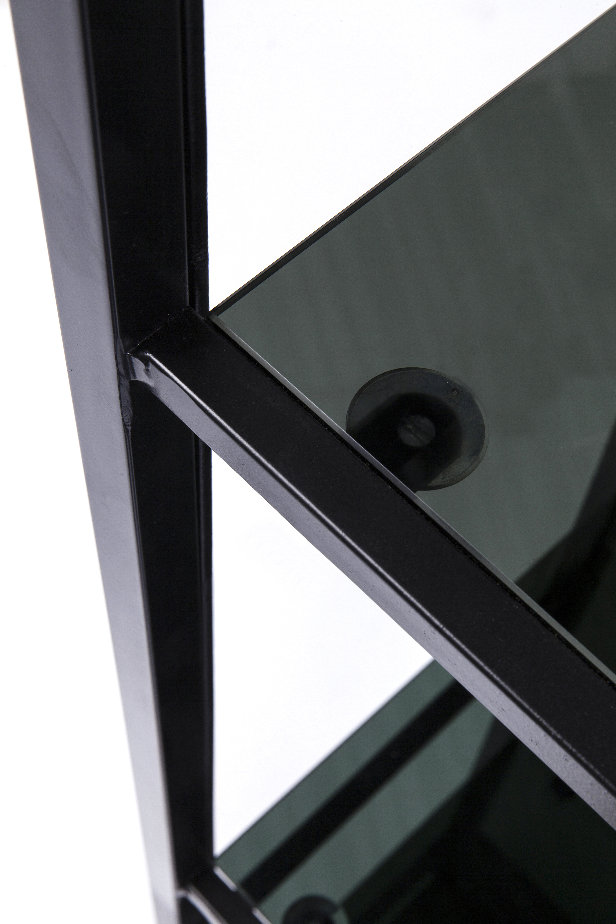 Regal Loft, schwarz, Rahmen Stahl  - Möbel